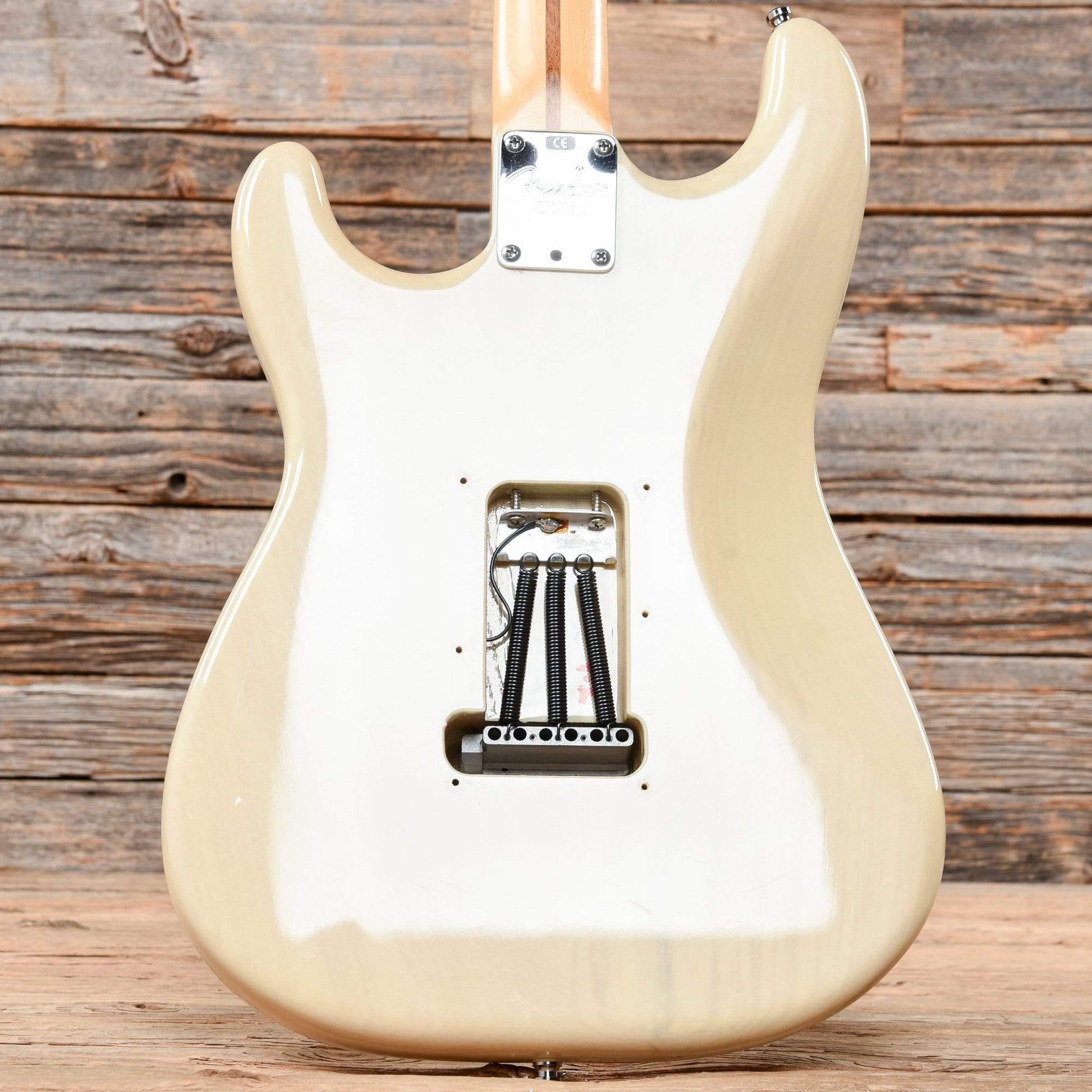 Fender American Deluxe Fat Stratocaster White Blonde 1999 Electric Guitars / Solid Body