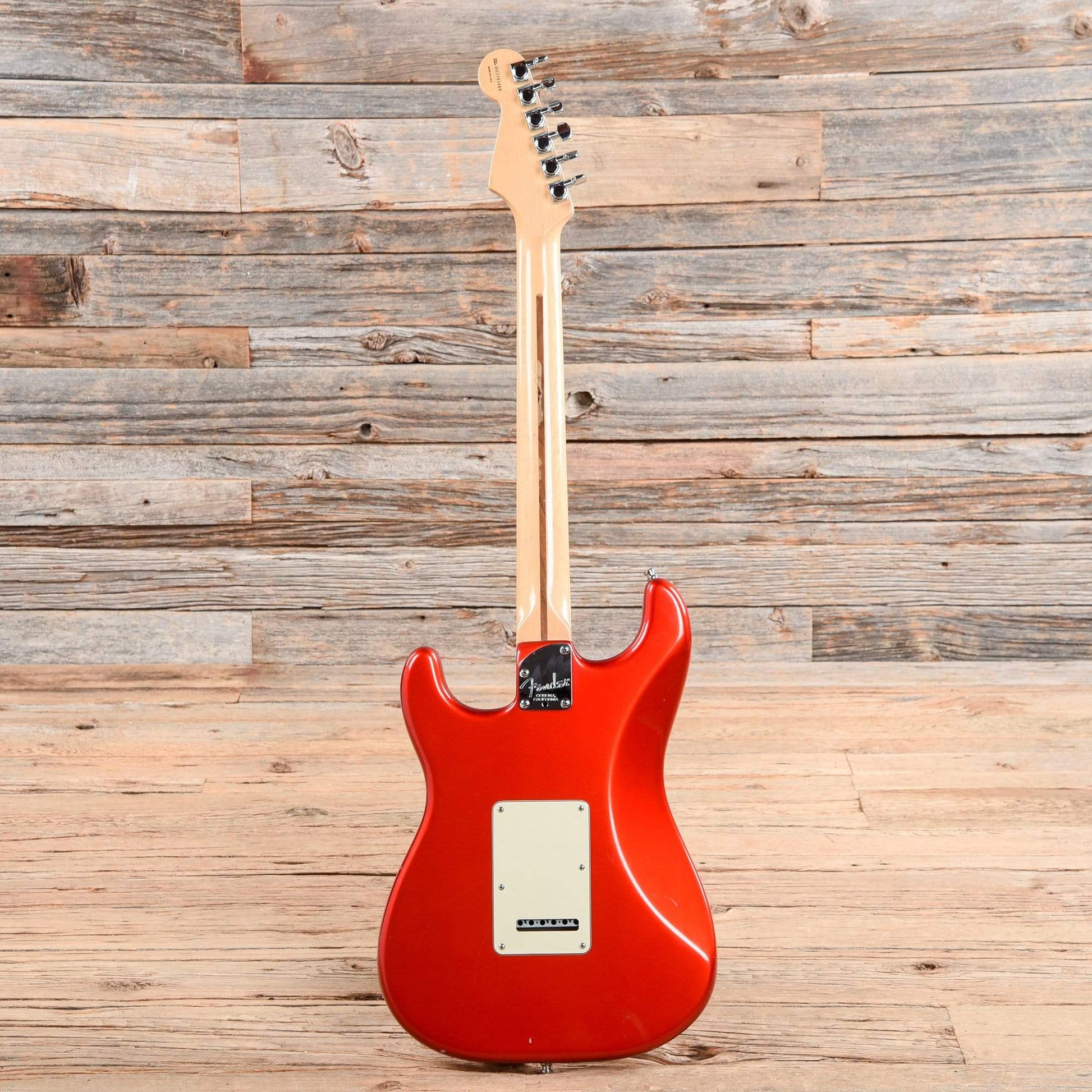 Fender American Deluxe Stratocaster Candy Apple Red 2002 Electric Guitars / Solid Body