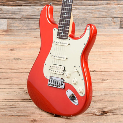 Fender American Deluxe Stratocaster Candy Apple Red 2002 Electric Guitars / Solid Body