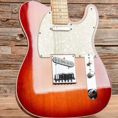 Fender American Deluxe Telecaster Aged Cherry Burst 2012 Electric Guitars / Solid Body