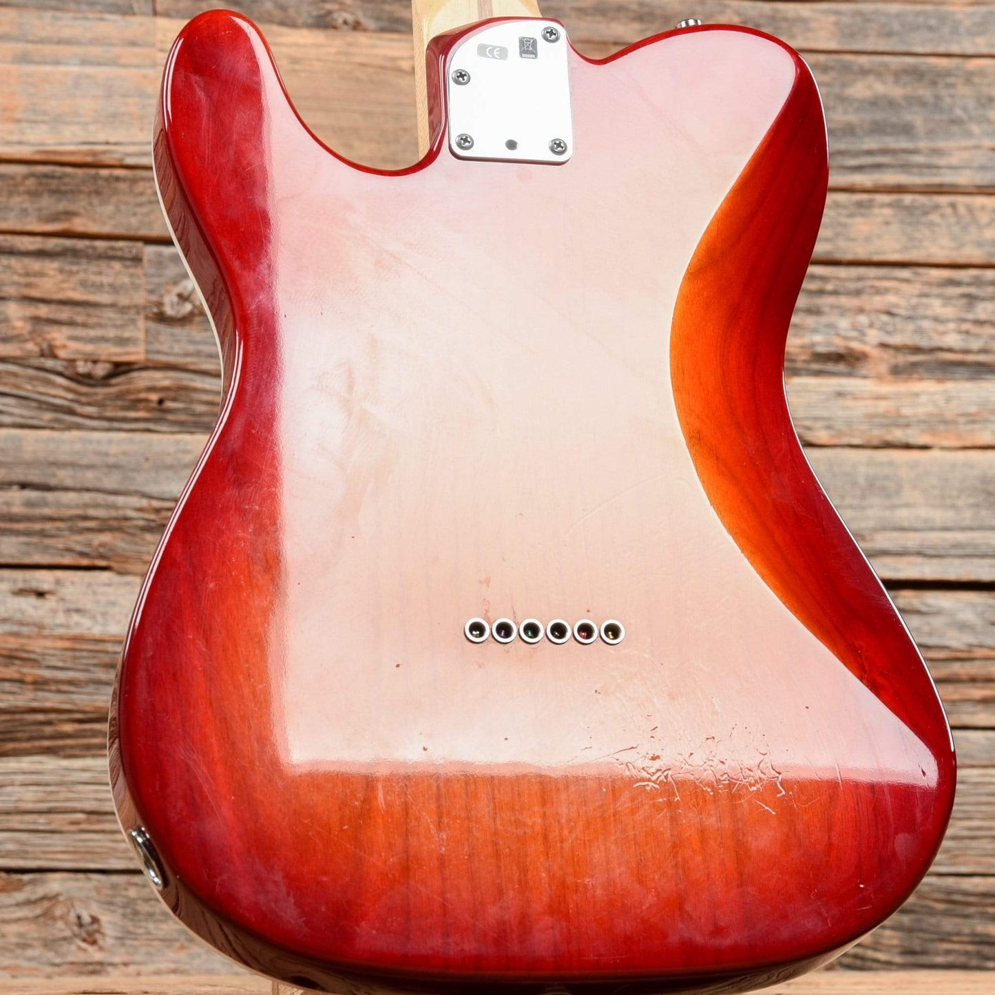 Fender American Deluxe Telecaster Aged Cherry Burst 2012 Electric Guitars / Solid Body