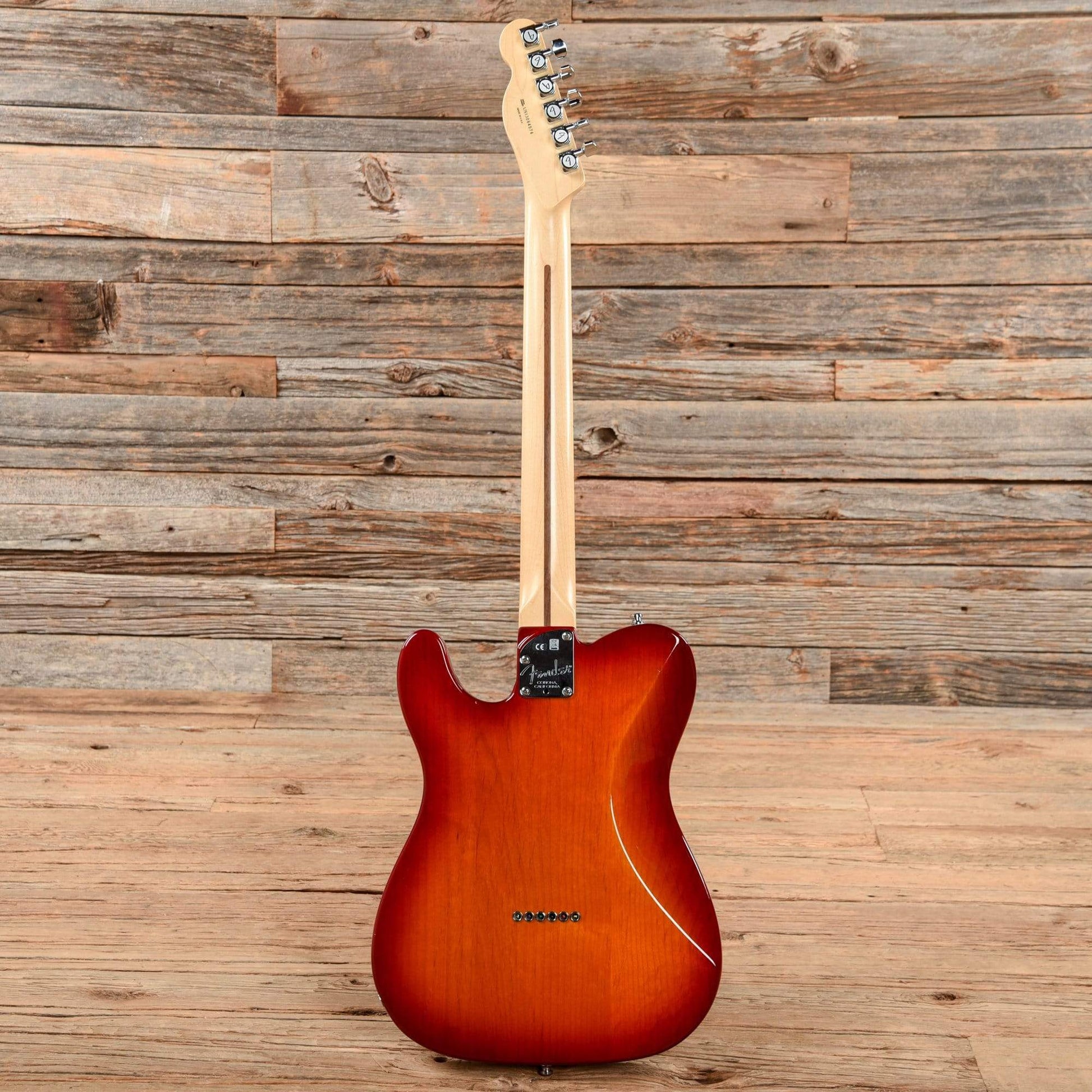 Fender American Deluxe Telecaster Aged Cherry Burst 2013 Electric Guitars / Solid Body