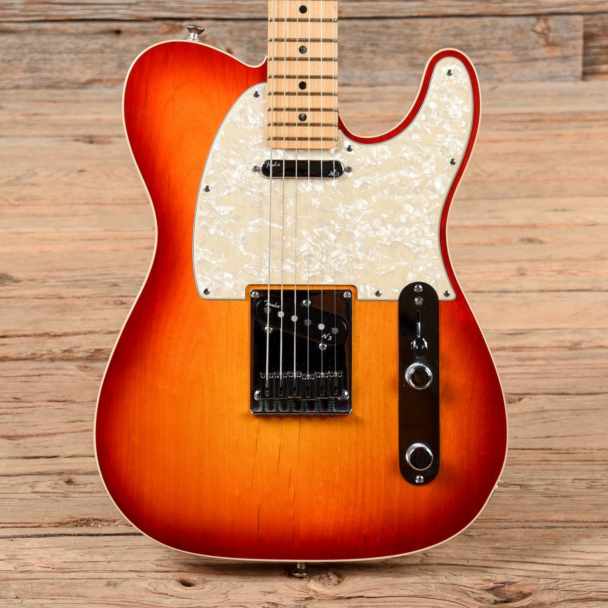 Fender American Deluxe Telecaster Aged Cherry Sunburst 2011 