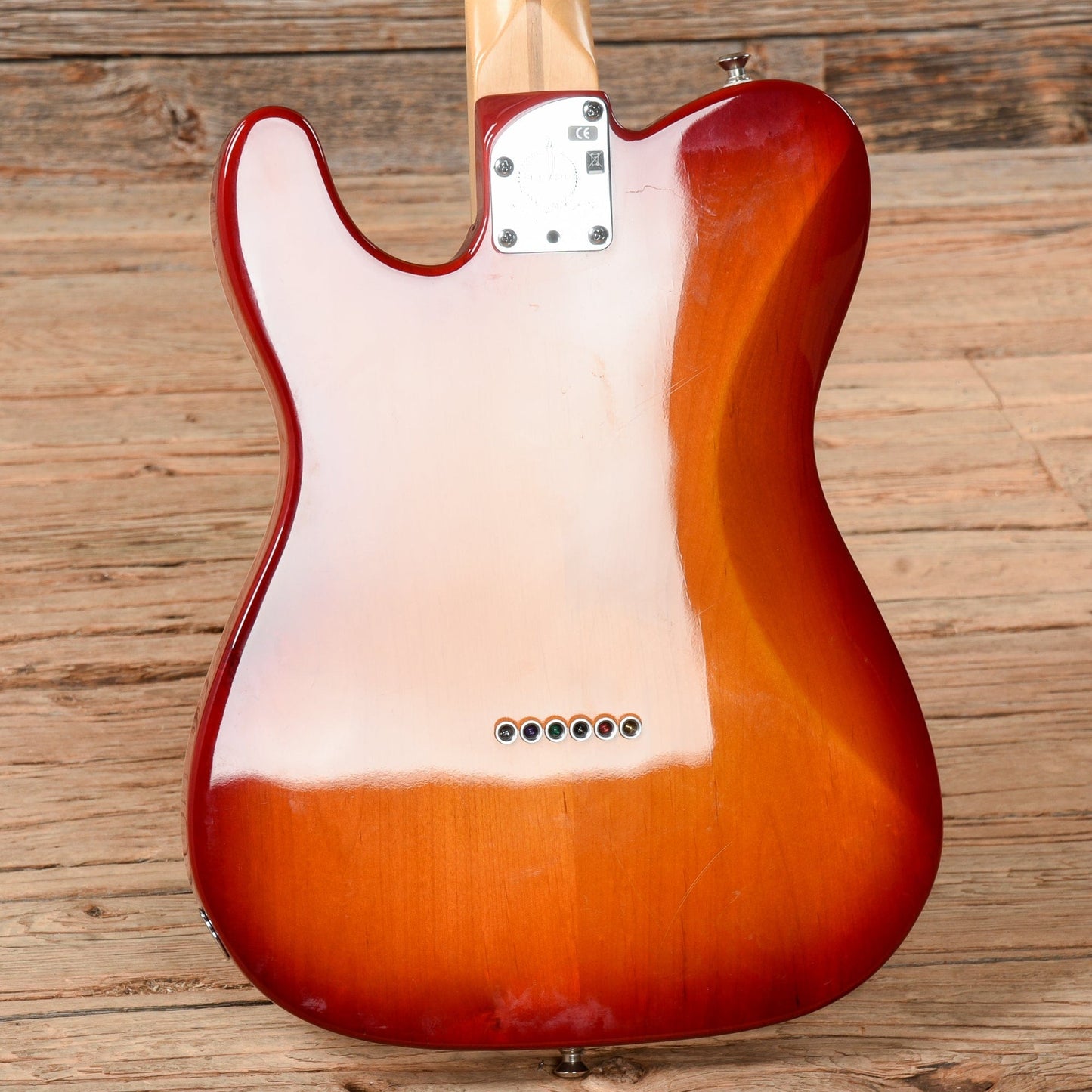 Fender American Deluxe Telecaster Aged Cherry Sunburst 2011 Electric Guitars / Solid Body