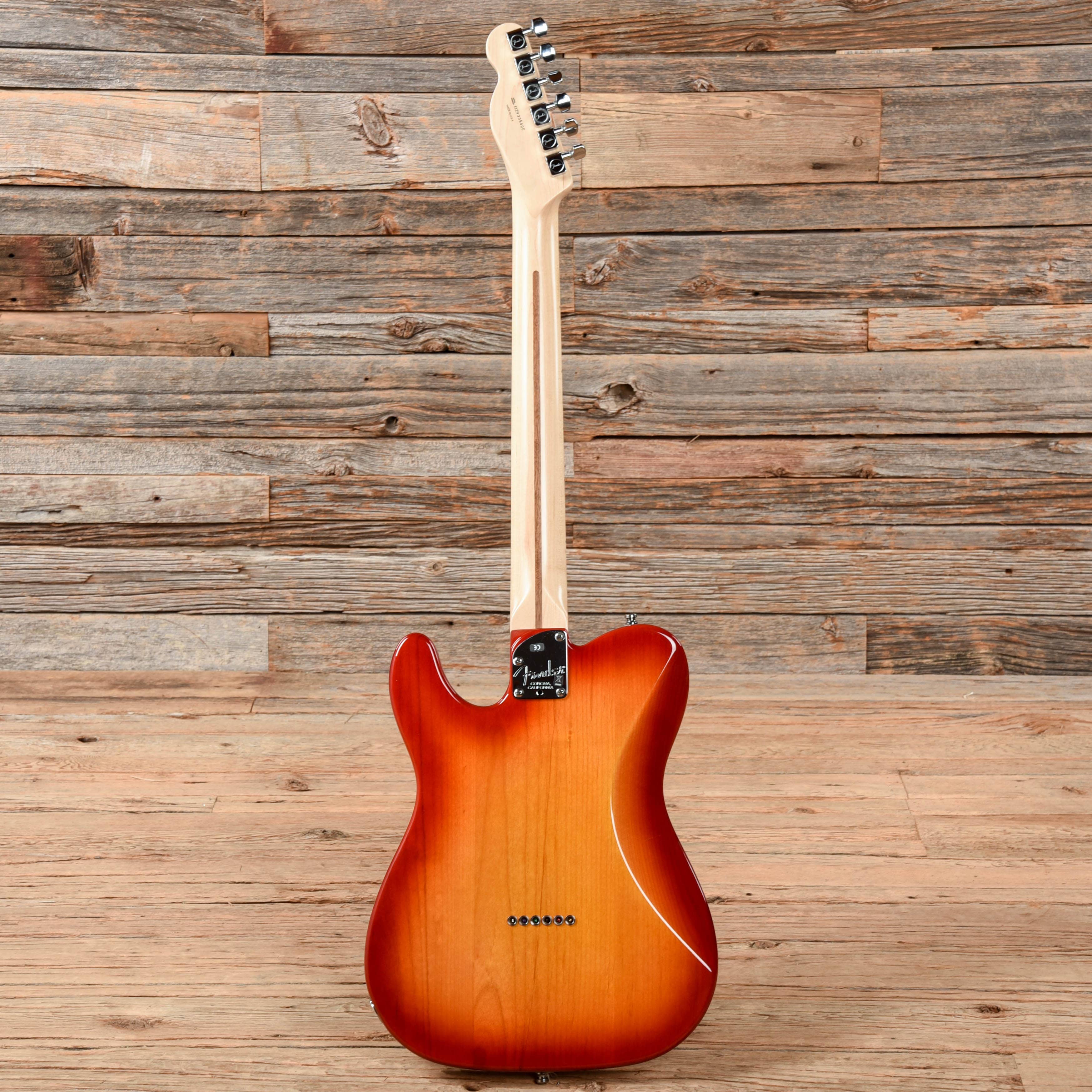 Fender American Deluxe Telecaster Cherry Sunburst 2009 – Chicago Music  Exchange