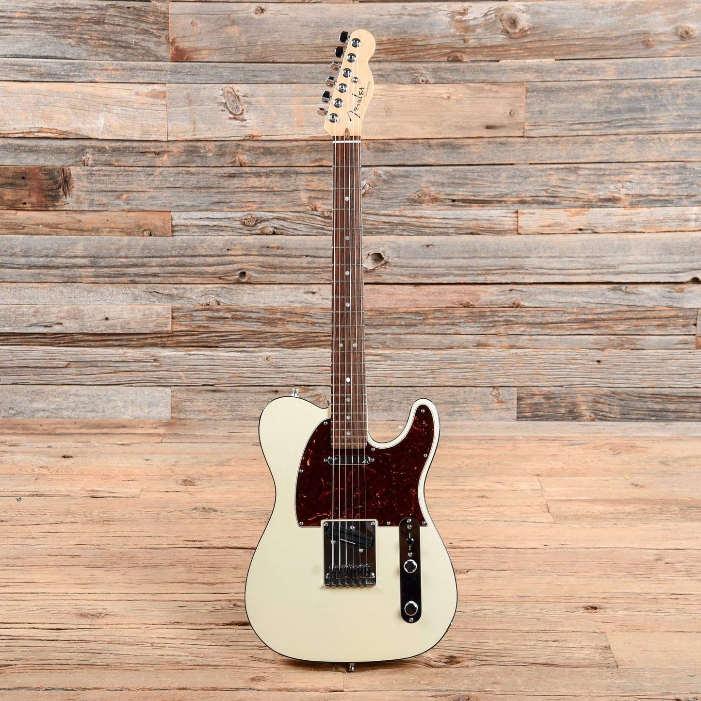 Fender American Deluxe Telecaster Olympic White 2012 Electric Guitars / Solid Body