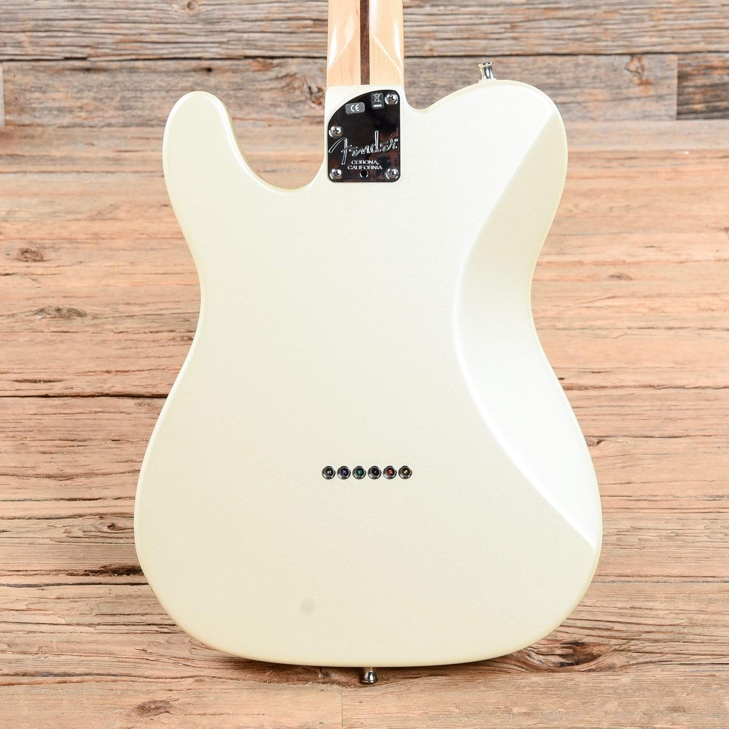 Fender American Deluxe Telecaster Olympic White 2012 Electric Guitars / Solid Body