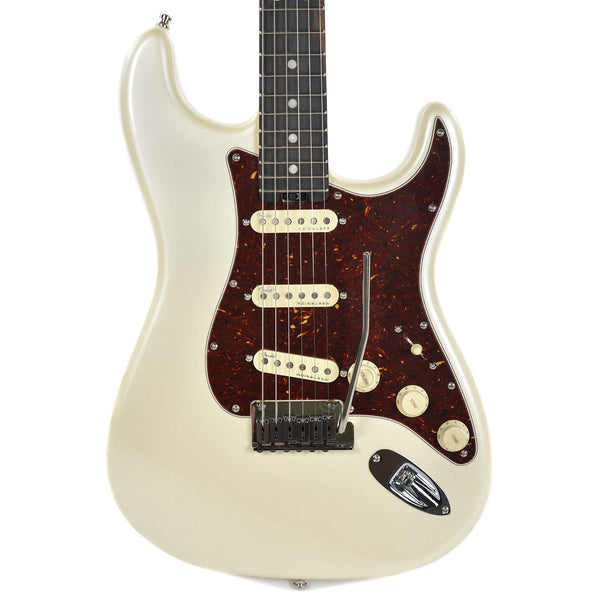 Fender American Elite Stratocaster EB Olympic Pearl w/Hardshell Case ...