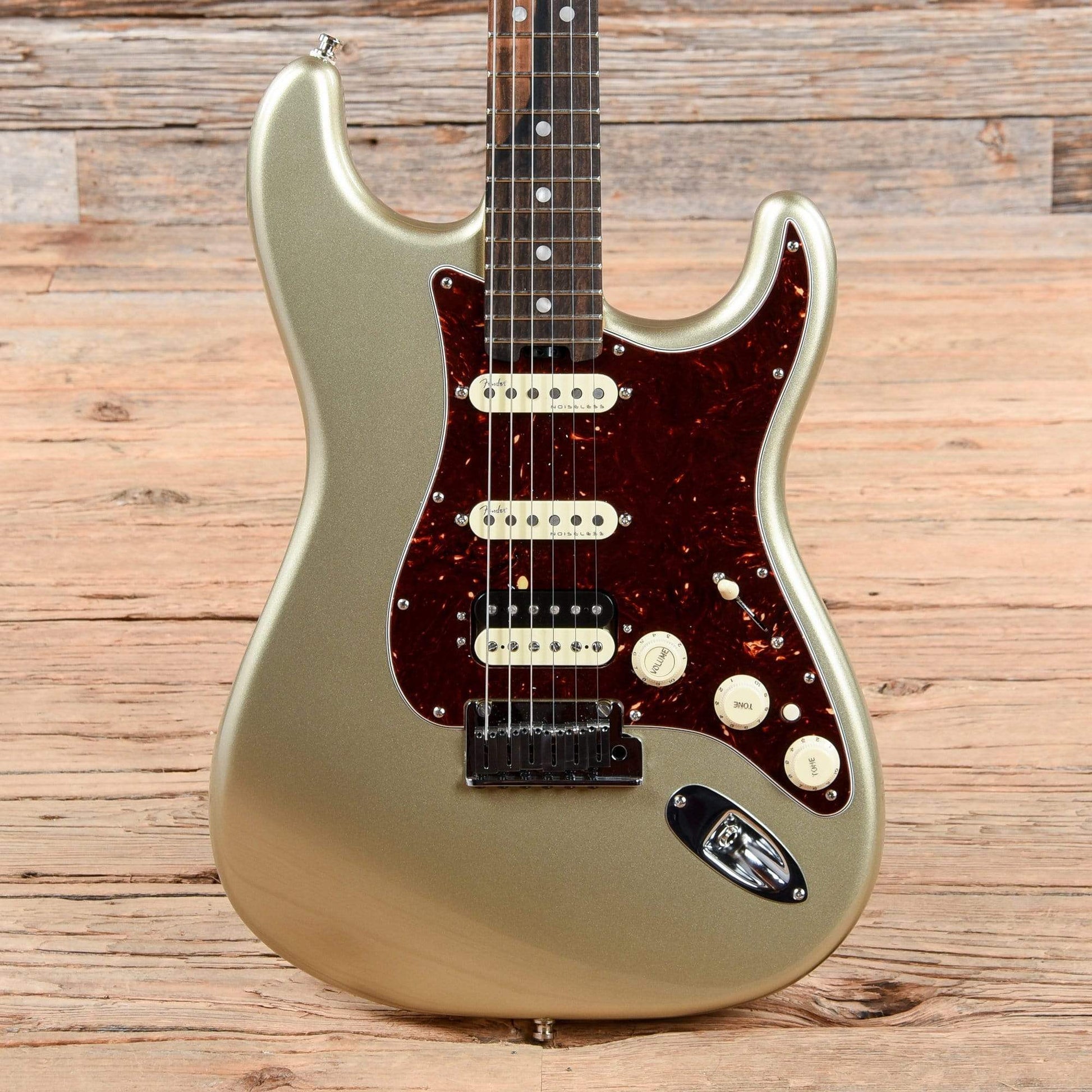 Fender American Elite Stratocaster HSS Shawbucker Champagne 2017 Electric Guitars / Solid Body