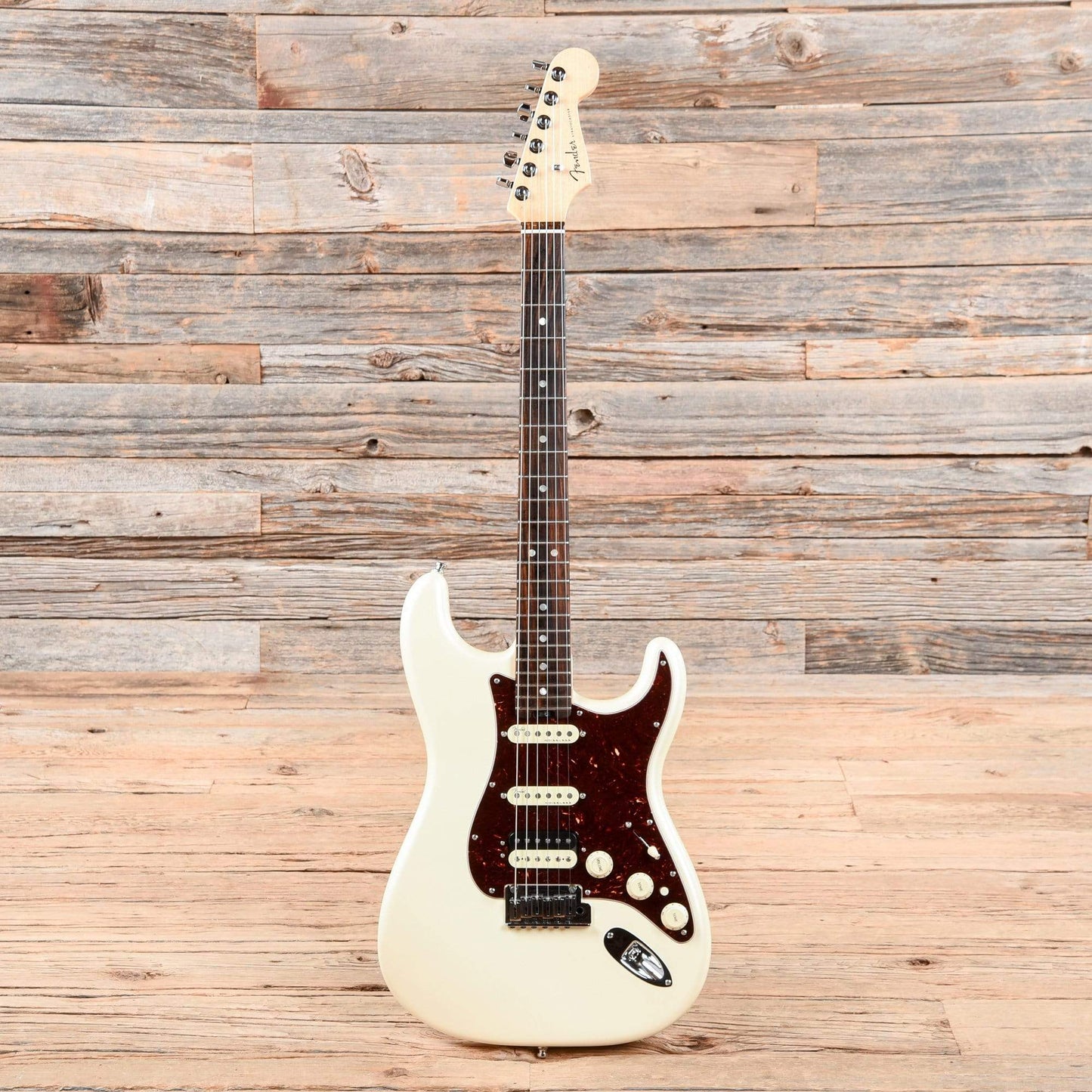 Fender American Elite Stratocaster HSS Shawbucker Olympic Pearl 2016 Electric Guitars / Solid Body