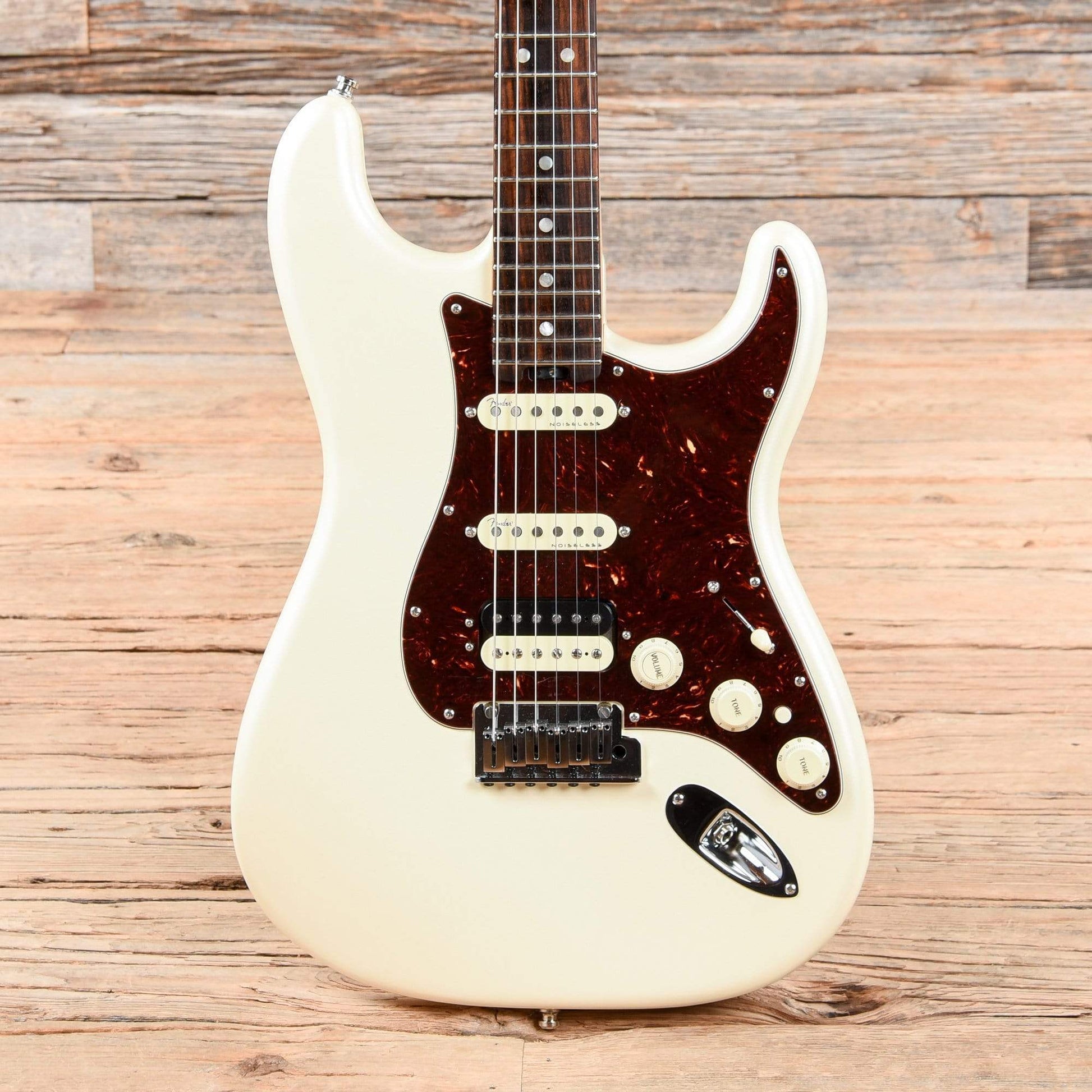 Fender American Elite Stratocaster HSS Shawbucker Olympic Pearl 2016 Electric Guitars / Solid Body