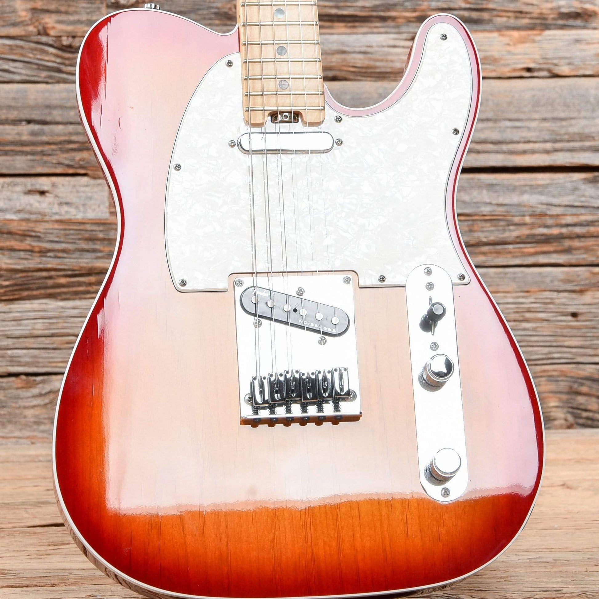 Fender American Elite Telecaster Aged Cherry Burst 2016 Electric Guitars / Solid Body