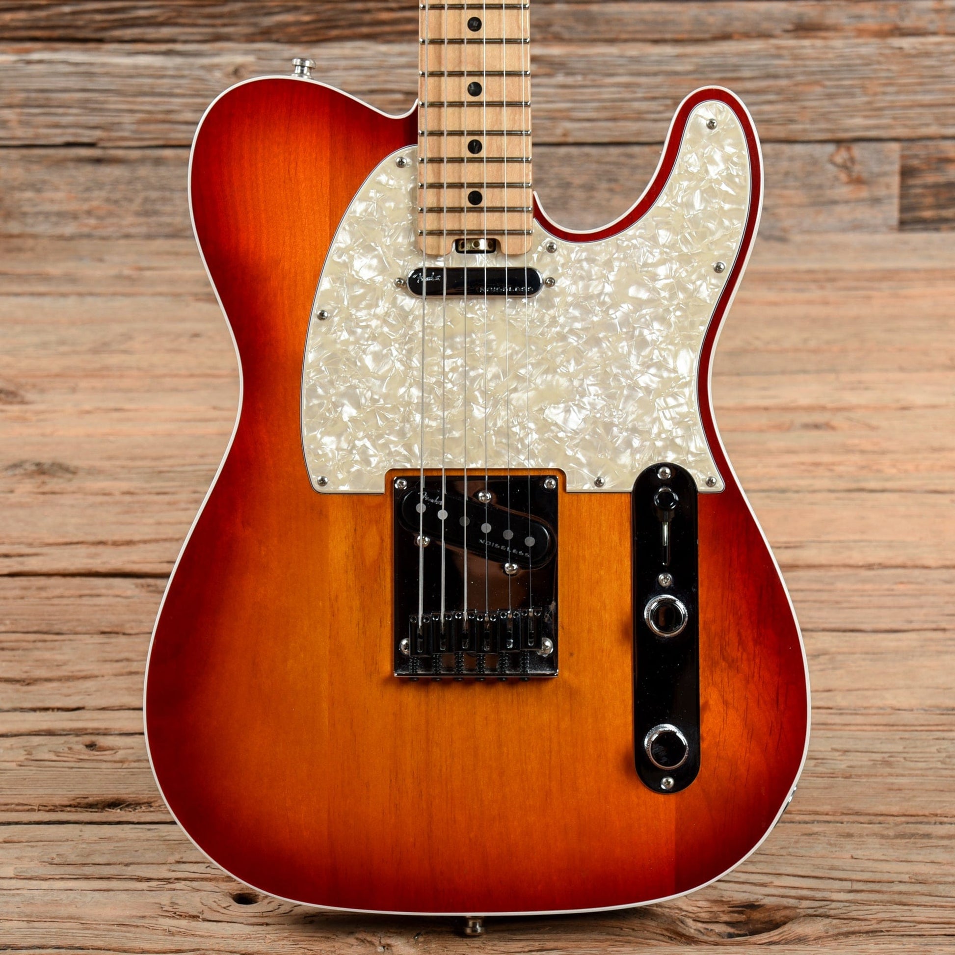 Fender American Elite Telecaster Aged Cherry Sunburst 2016 Electric Guitars / Solid Body