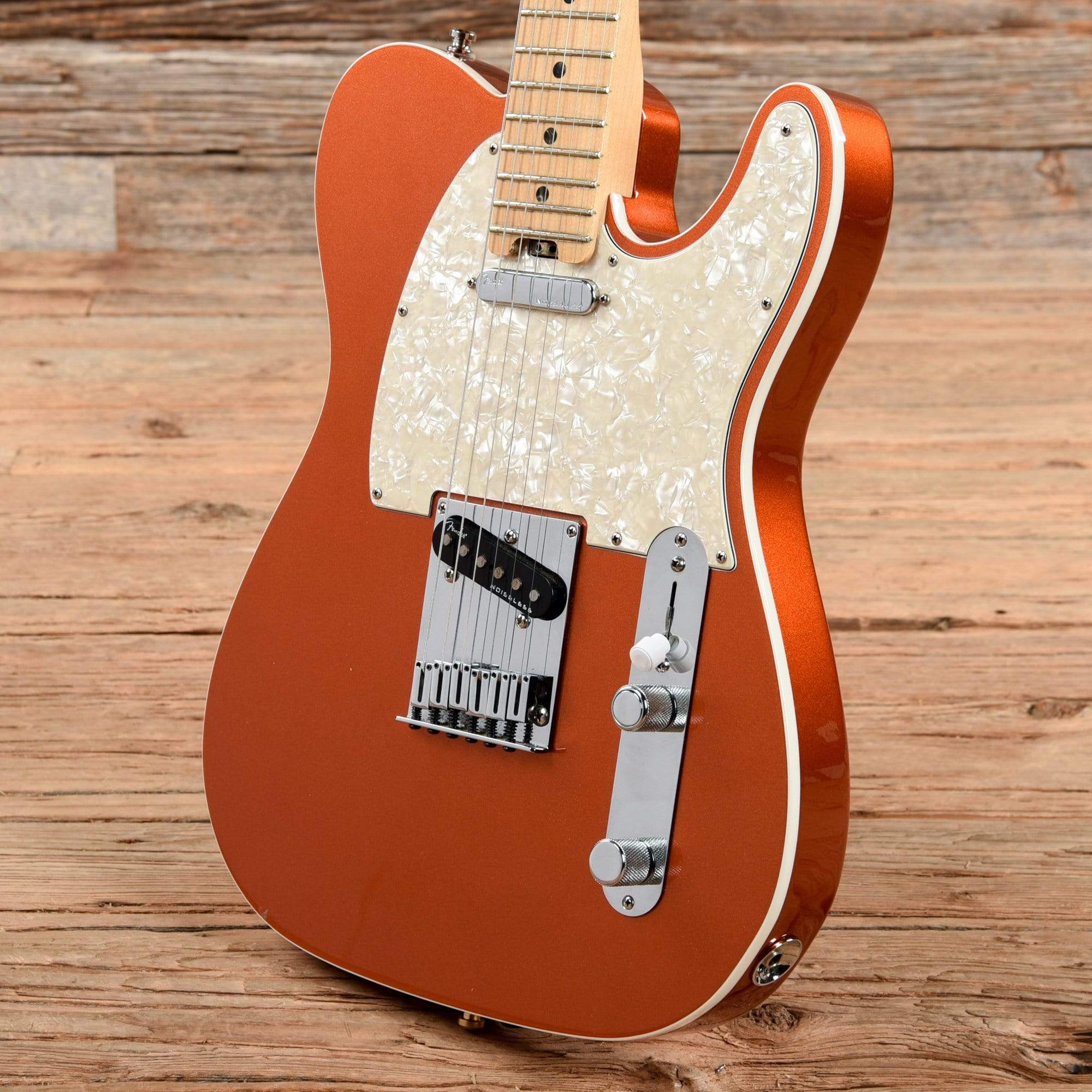 Fender American Elite Telecaster Autumn Blaze Metallic 2016 – Chicago Music  Exchange