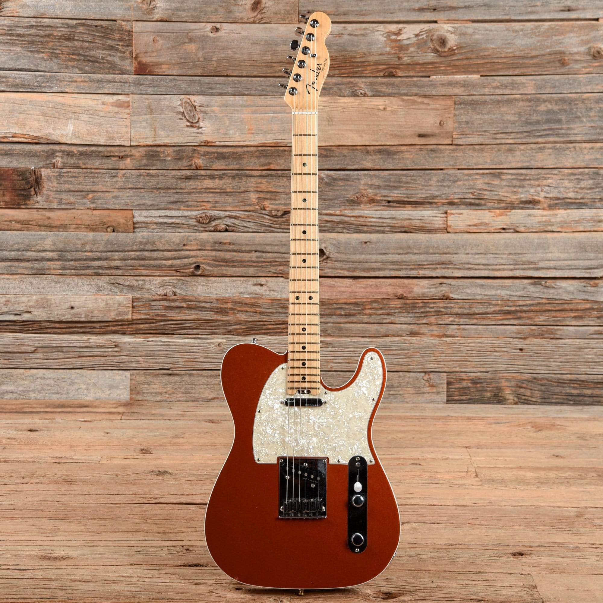 Fender American Elite Telecaster Autumn Blaze Metallic 2016 – Chicago Music  Exchange