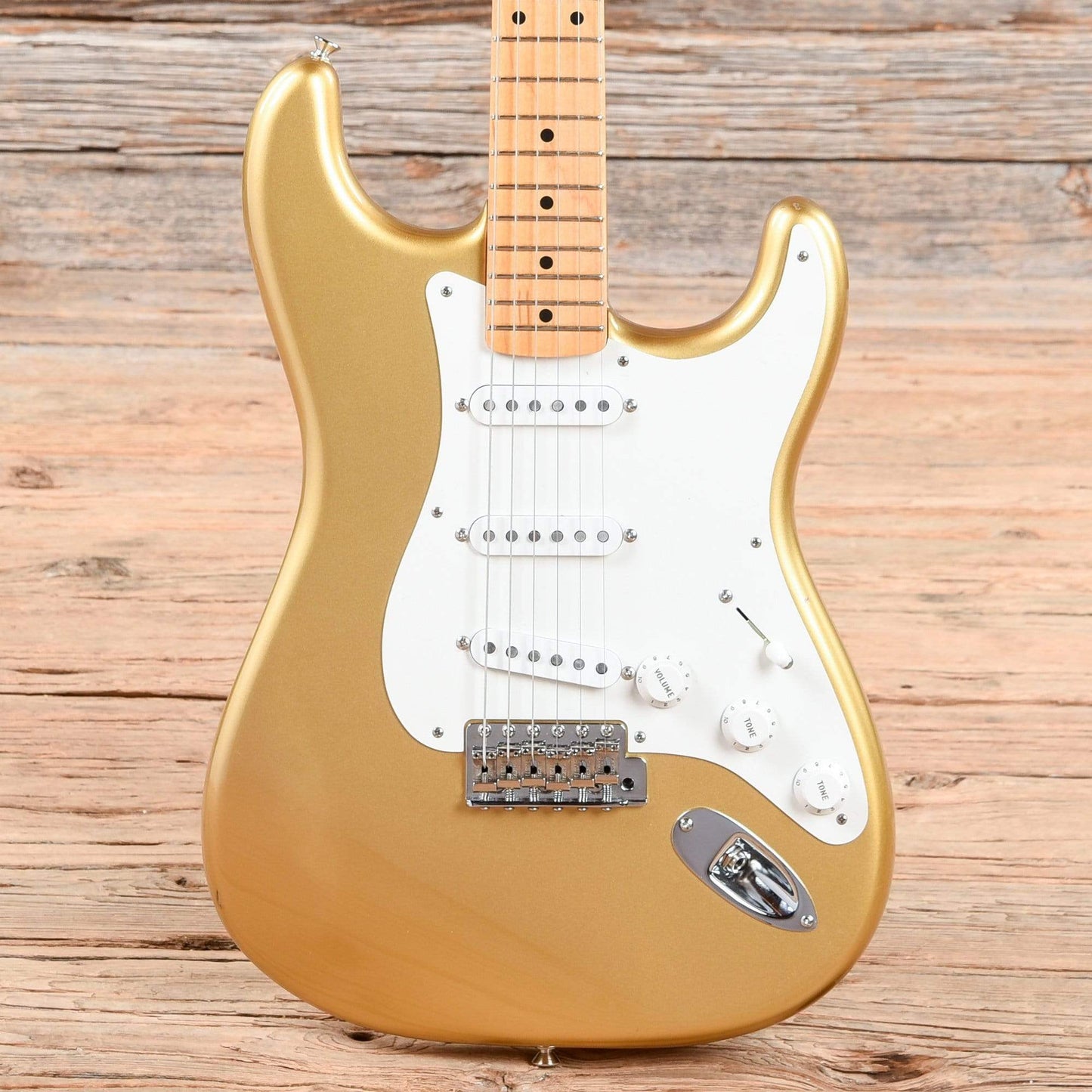 Fender American Original '50s Stratocaster Aztec Gold Electric Guitars / Solid Body