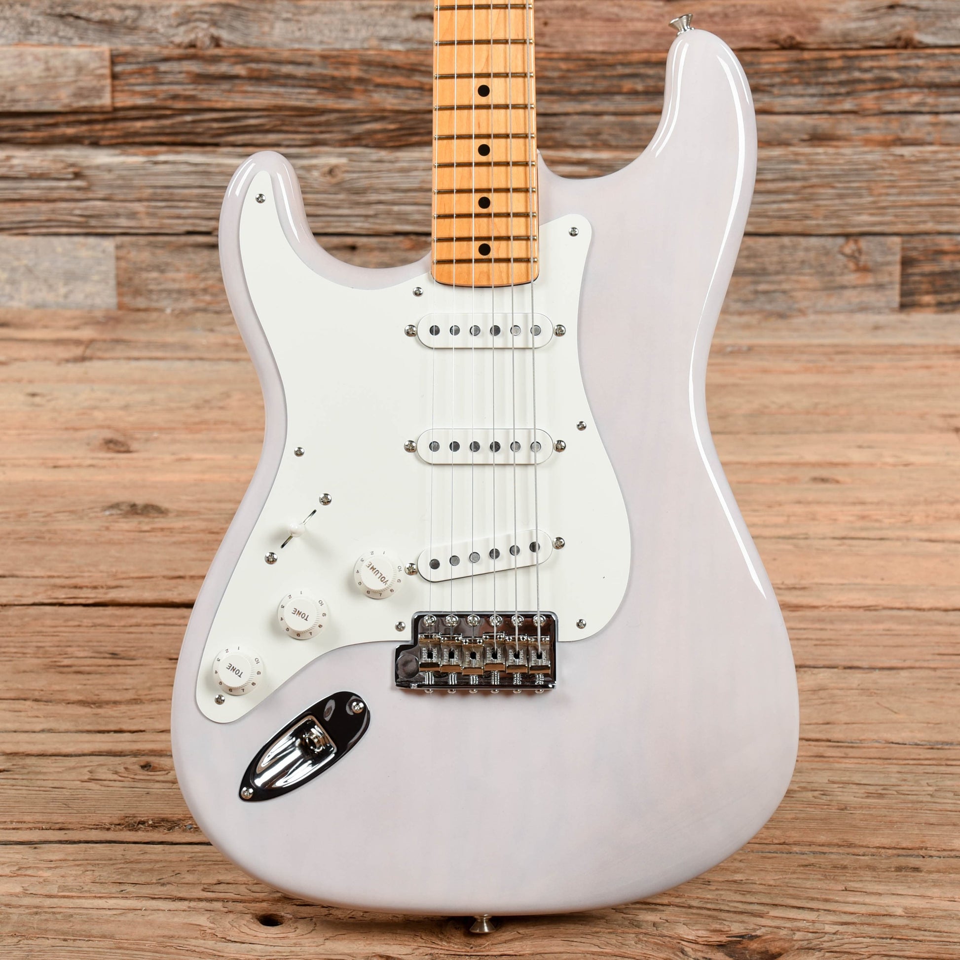 Fender American Original '50s Stratocaster White Blonde 2021 LEFTY Electric Guitars / Solid Body