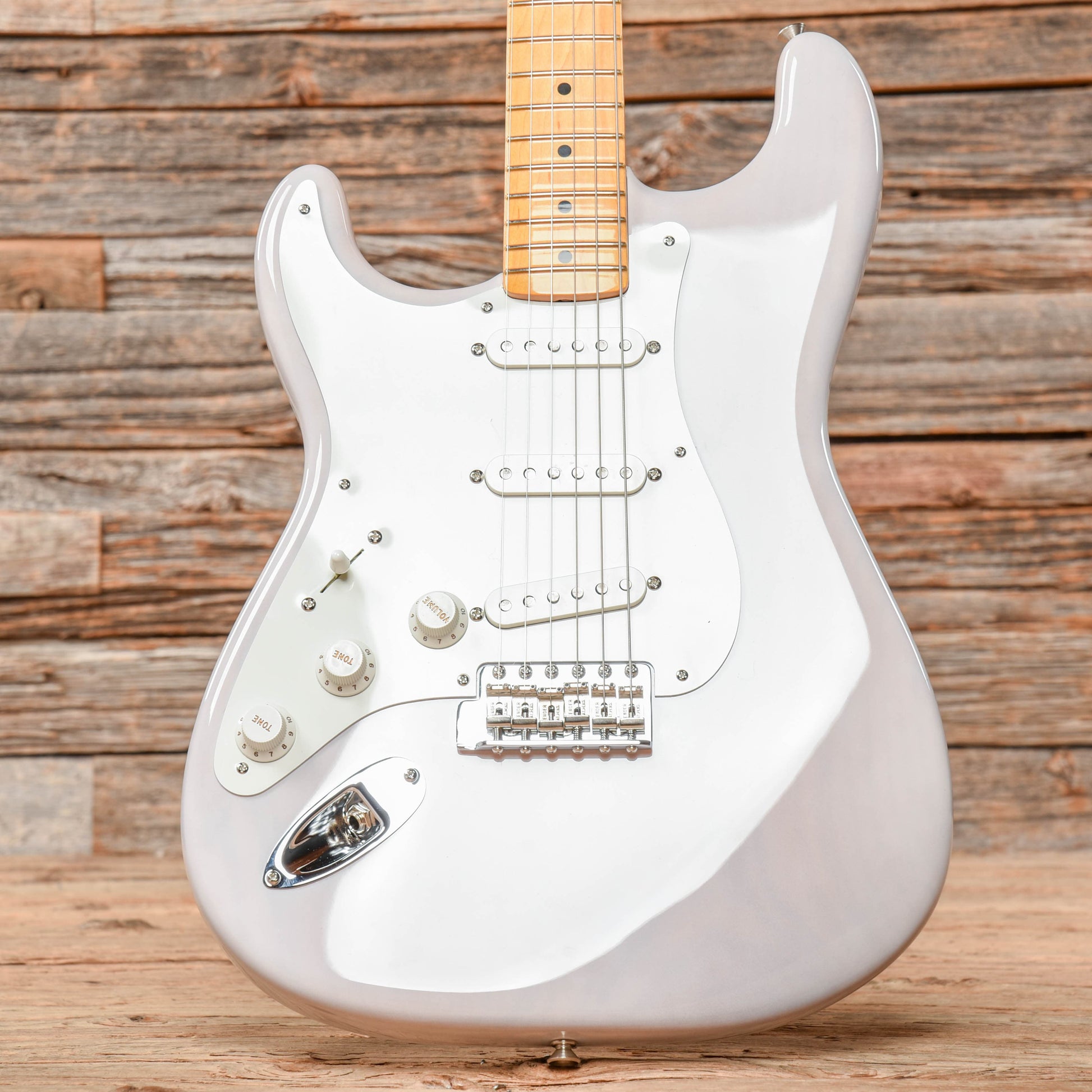 Fender American Original '50s Stratocaster White Blonde 2021 LEFTY Electric Guitars / Solid Body