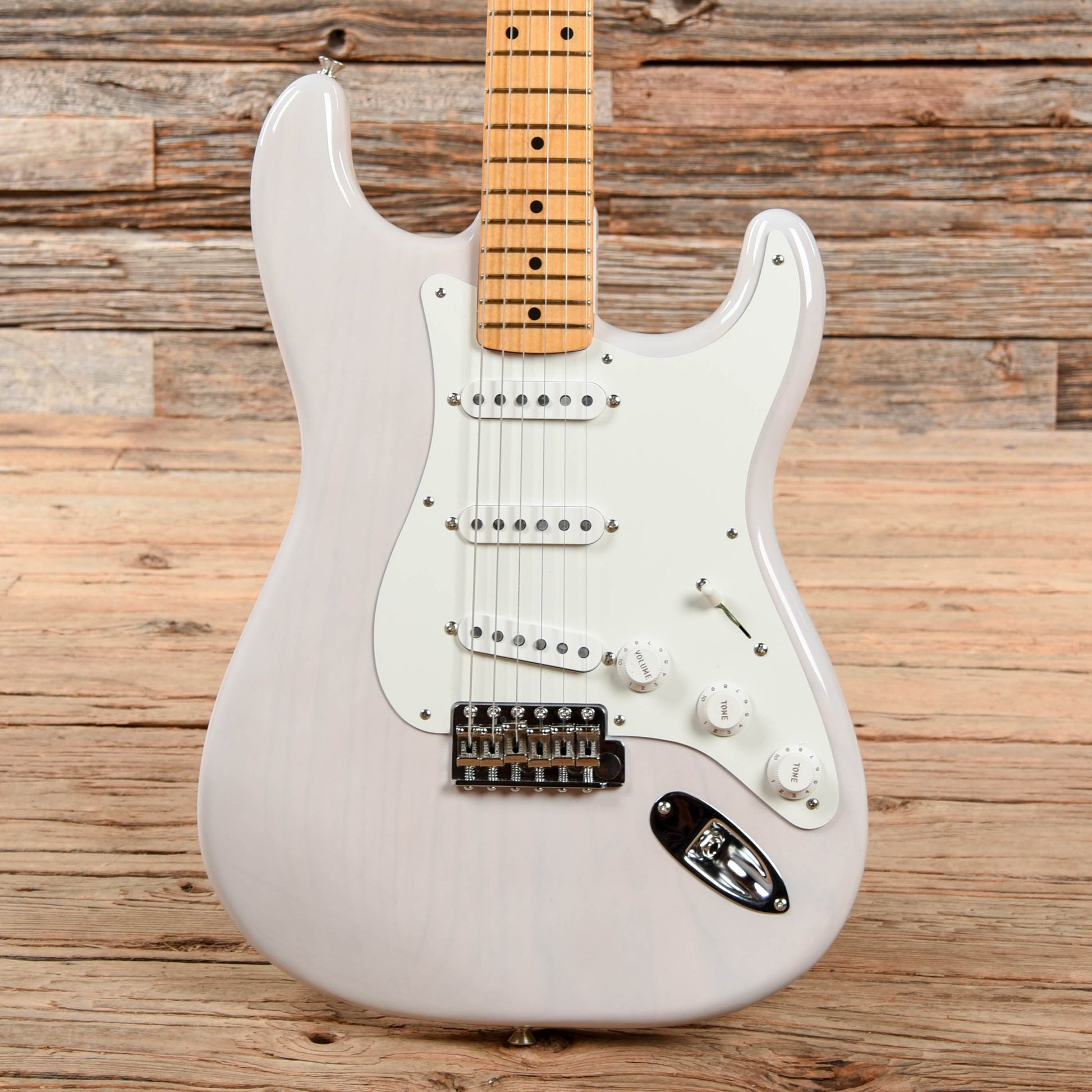 Fender American Original '50s Stratocaster White Blonde 2021 Electric Guitars / Solid Body