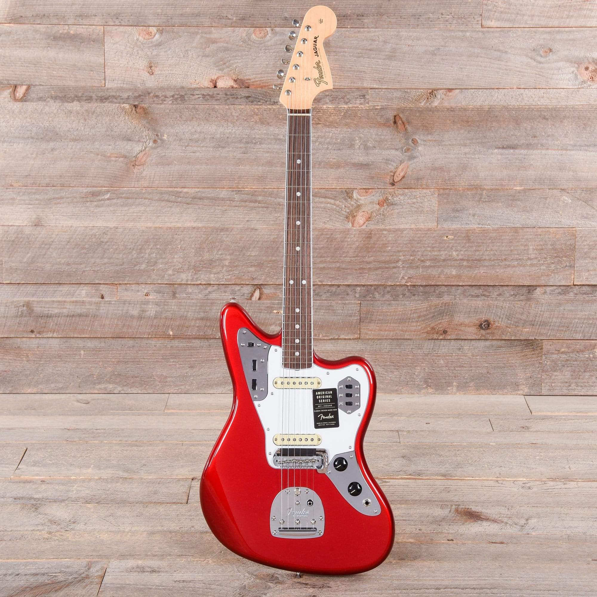 Fender American Original '60s Jaguar Candy Apple Red – Chicago Music  Exchange