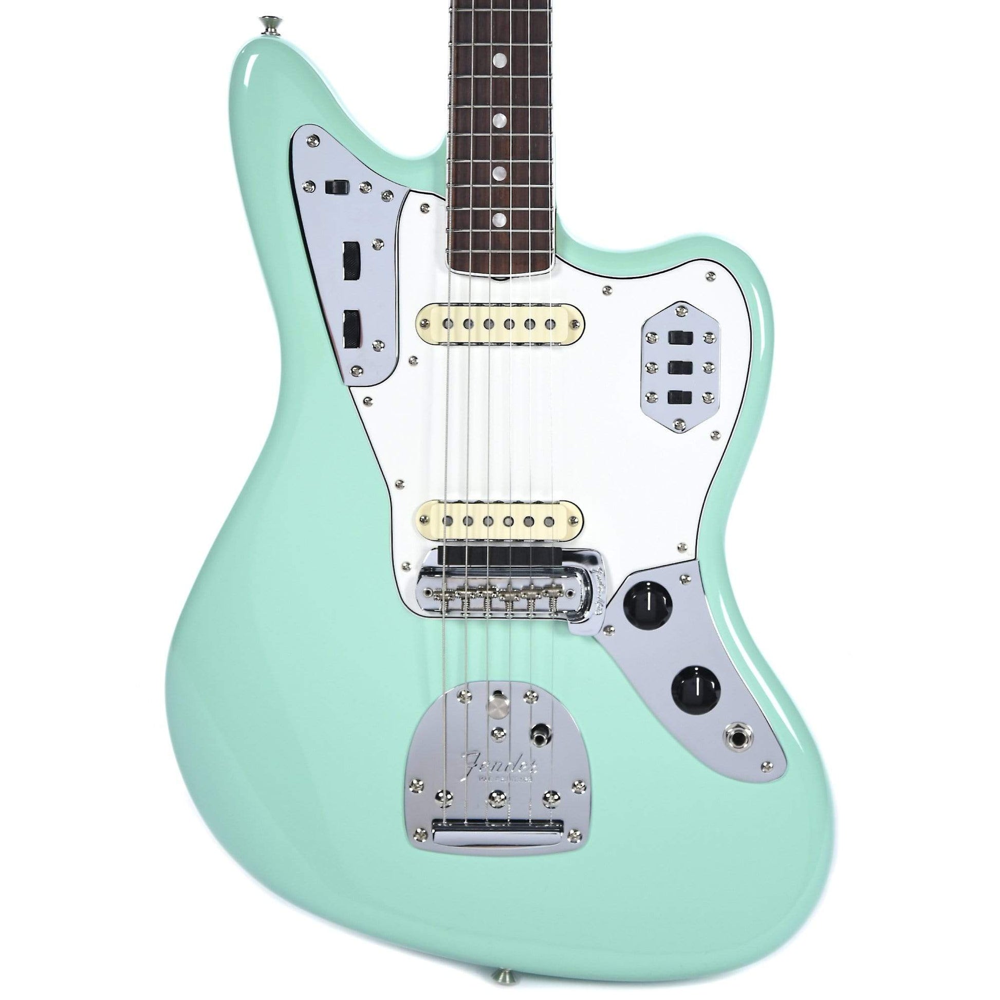 Fender American Original '60s Jaguar RW Surf Green w/Hardshell Case Electric Guitars / Solid Body