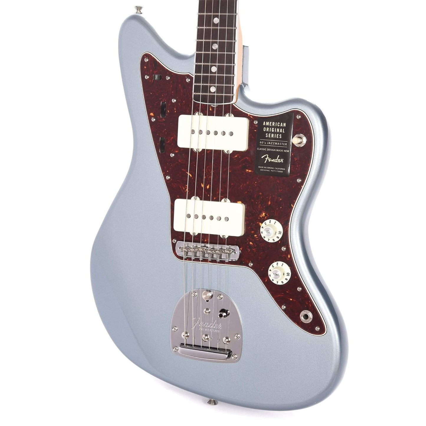 Fender American Original '60s Jazzmaster Ice Blue Metallic Electric Guitars / Solid Body