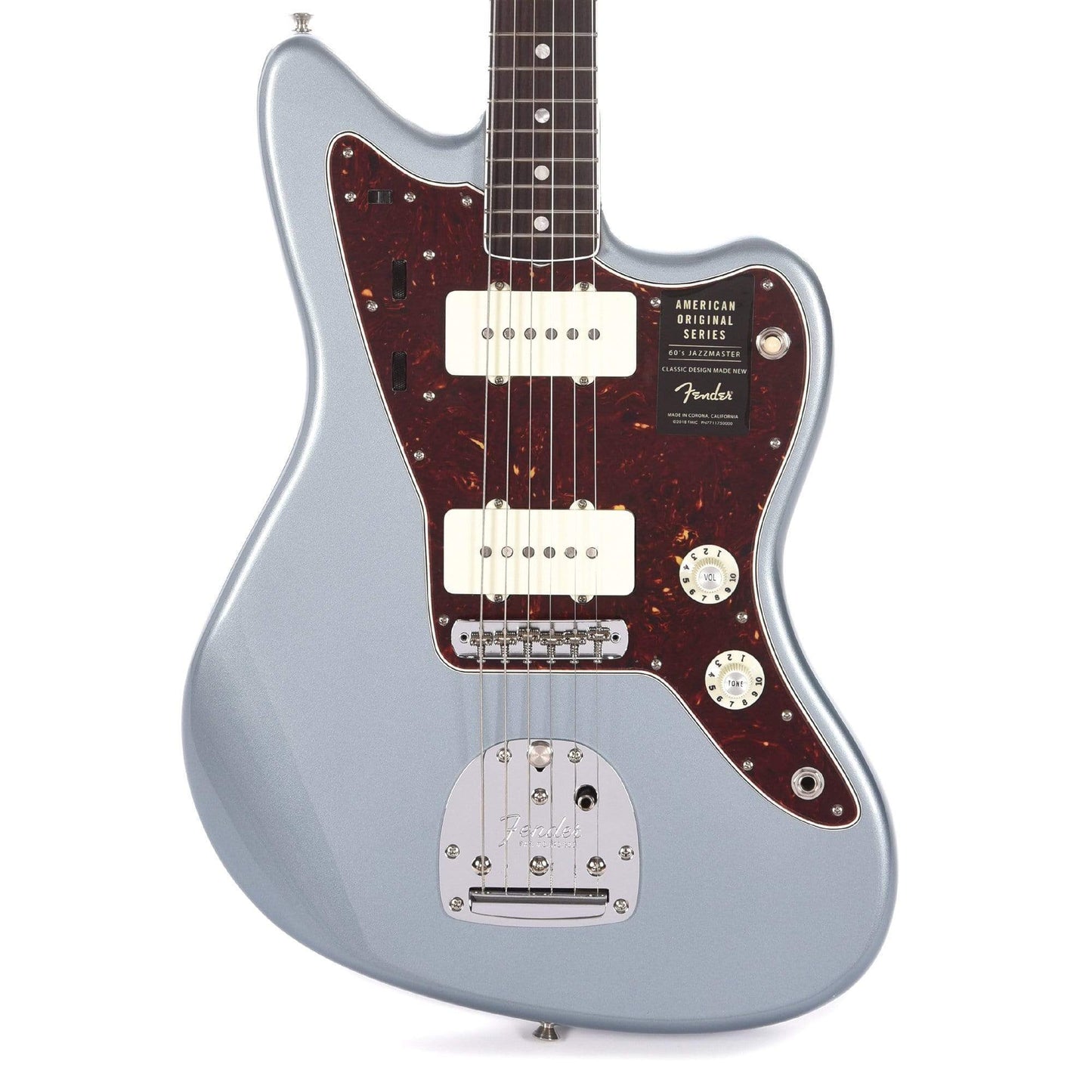 Fender American Original '60s Jazzmaster Ice Blue Metallic Electric Guitars / Solid Body