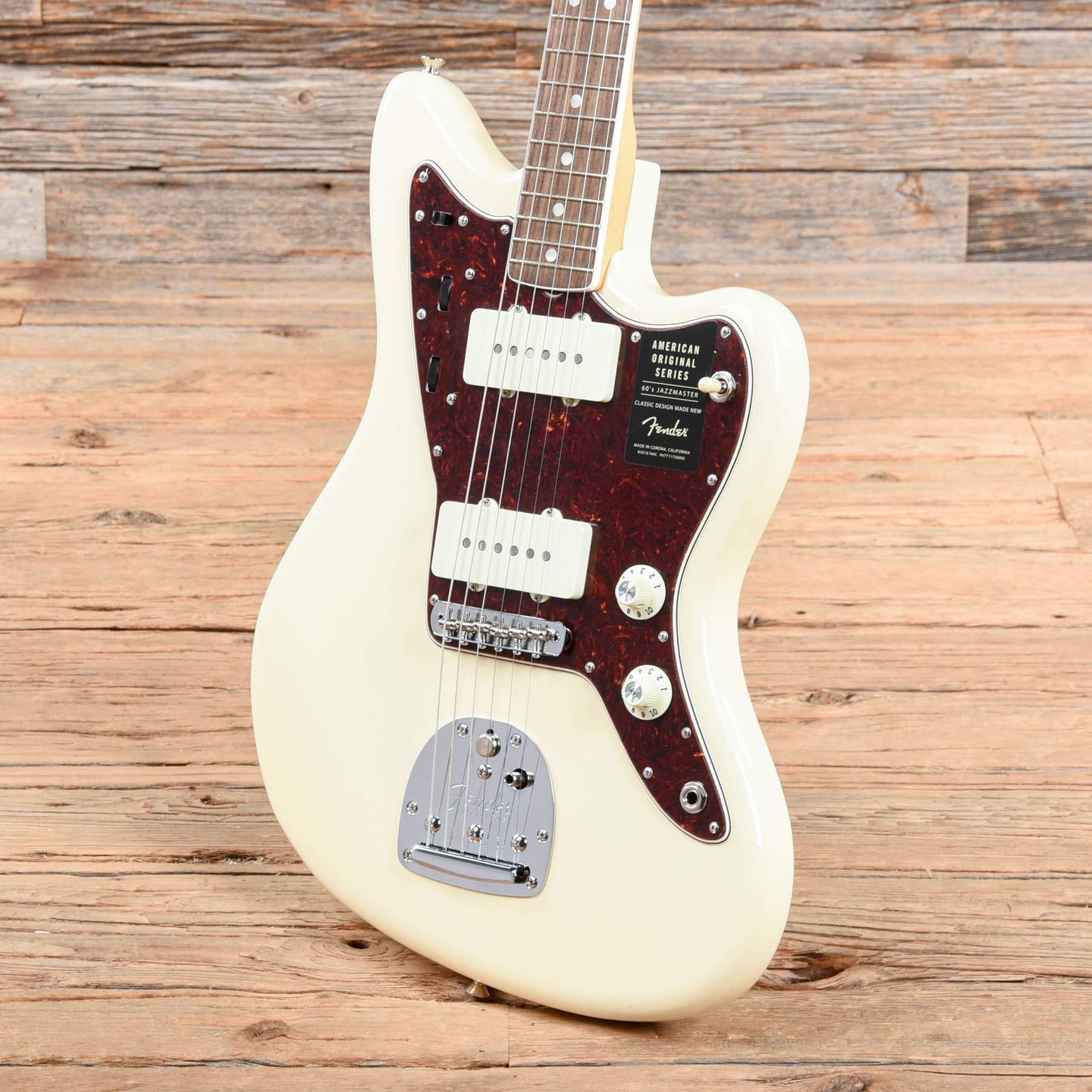 Fender American Original '60s Jazzmaster Olympic 2018 Electric Guitars / Solid Body