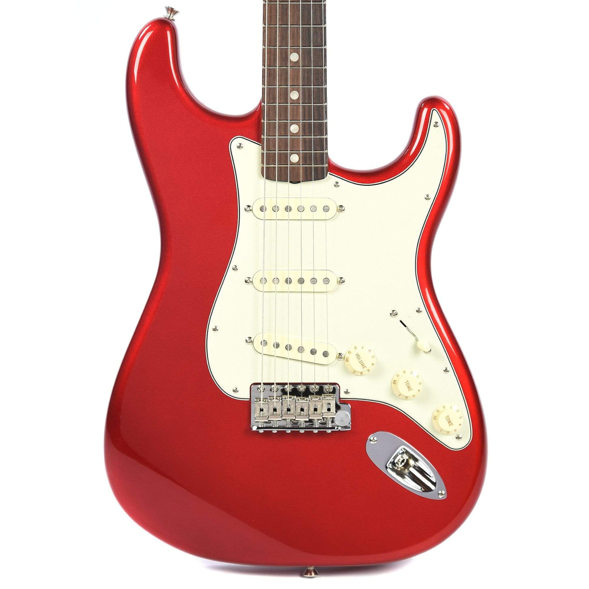 Fender American Original '60s Stratocaster Candy Apple Red Electric Guitars / Solid Body