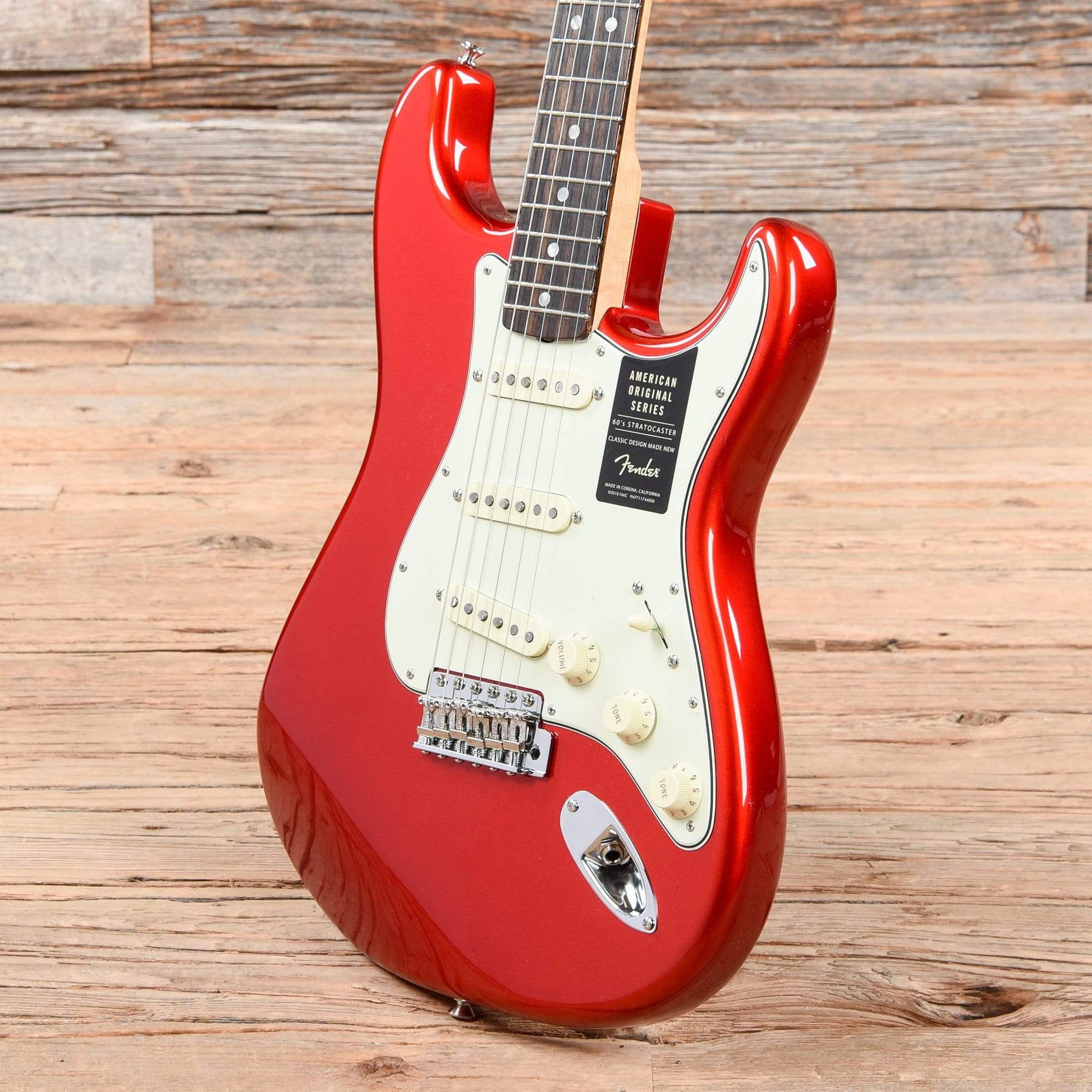 Fender American Original '60s Stratocaster Candy Apple Red 2019 Electric Guitars / Solid Body