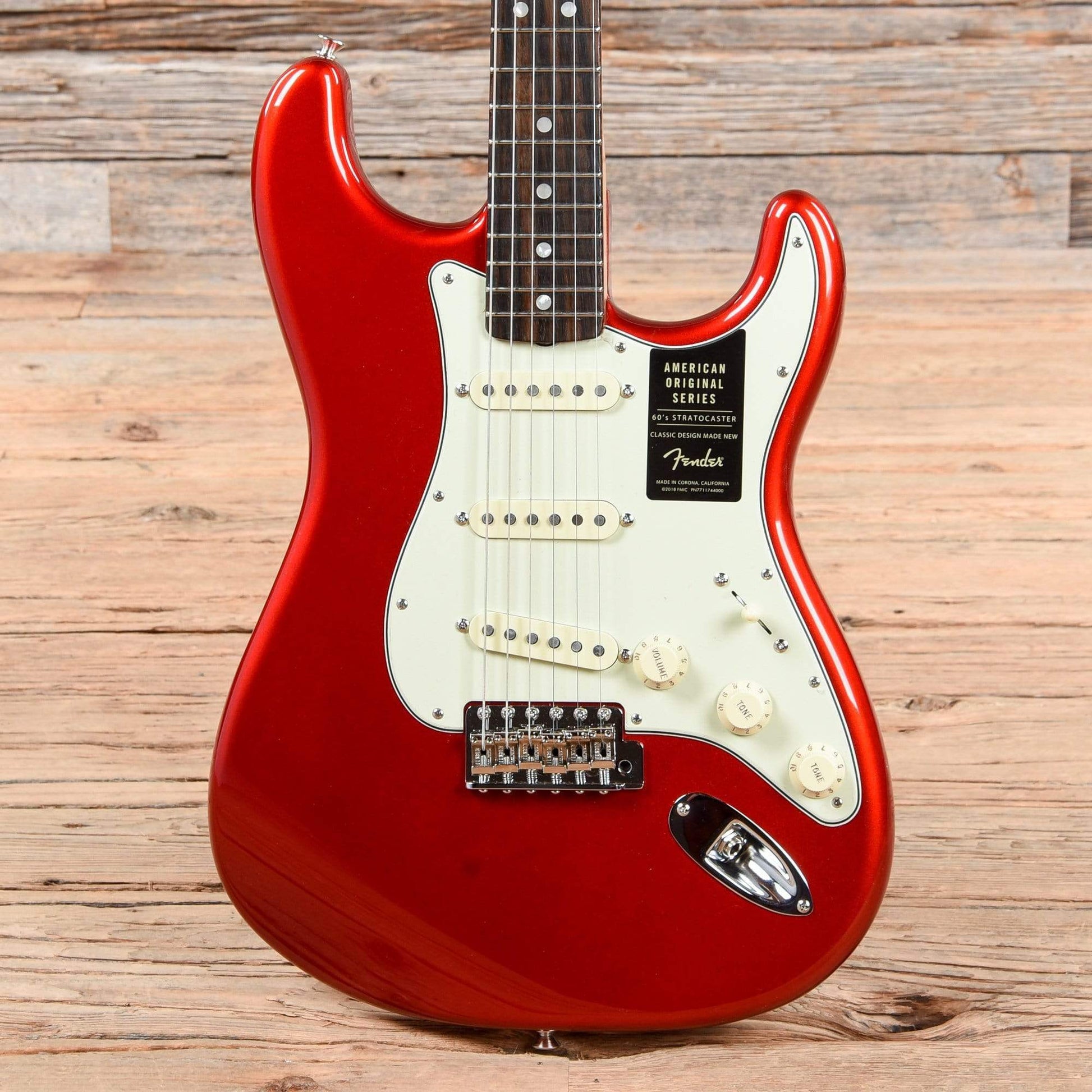 Fender American Original '60s Stratocaster Candy Apple Red 2019 Electric Guitars / Solid Body