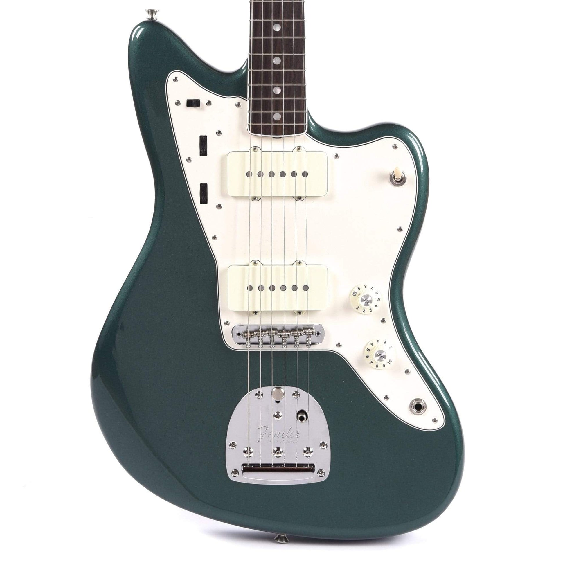 Fender American Original Jazzmaster Sherwood Green Metallic w/Painted Headcap Electric Guitars / Solid Body