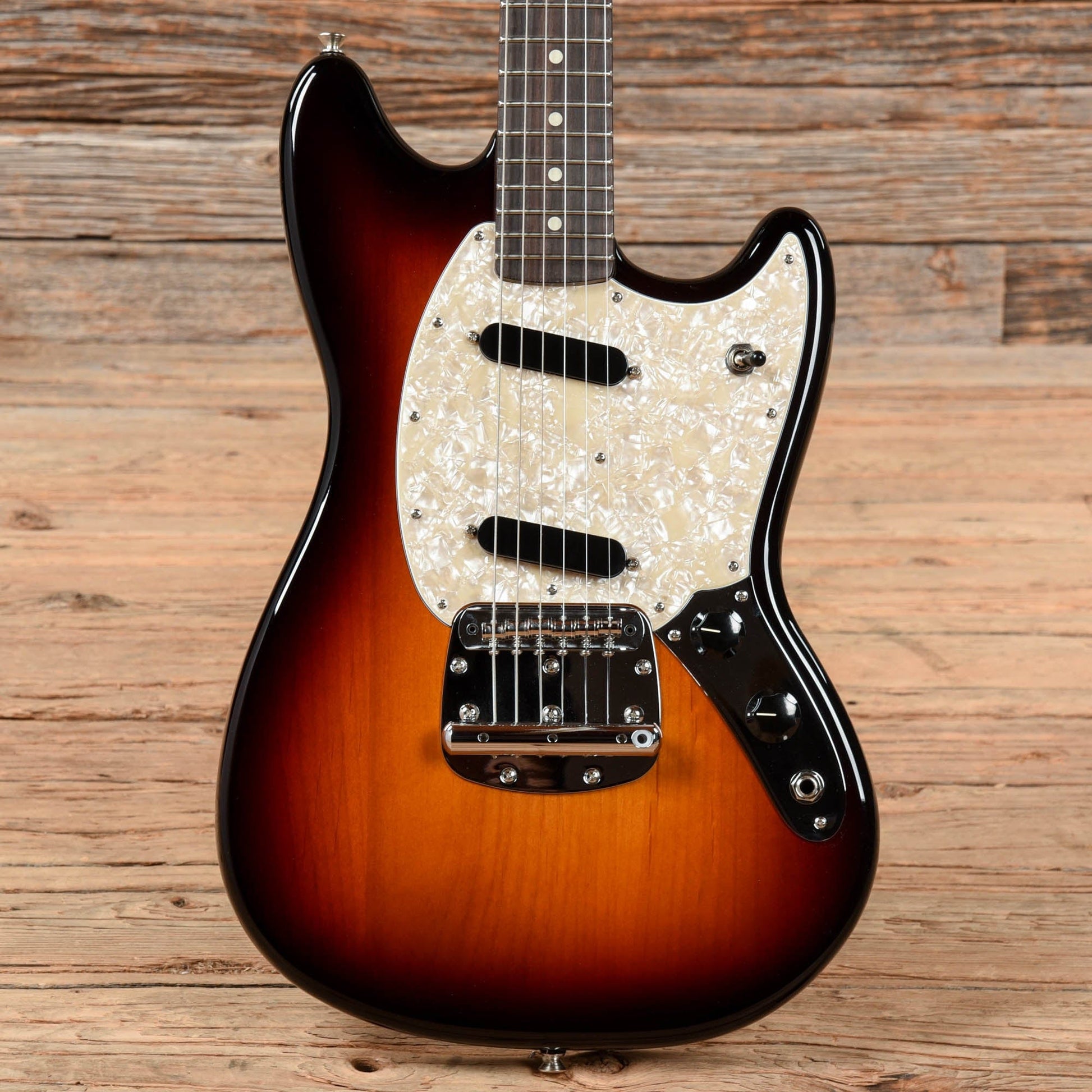 Fender American Performer Mustang Sunburst 2021 Electric Guitars / Solid Body