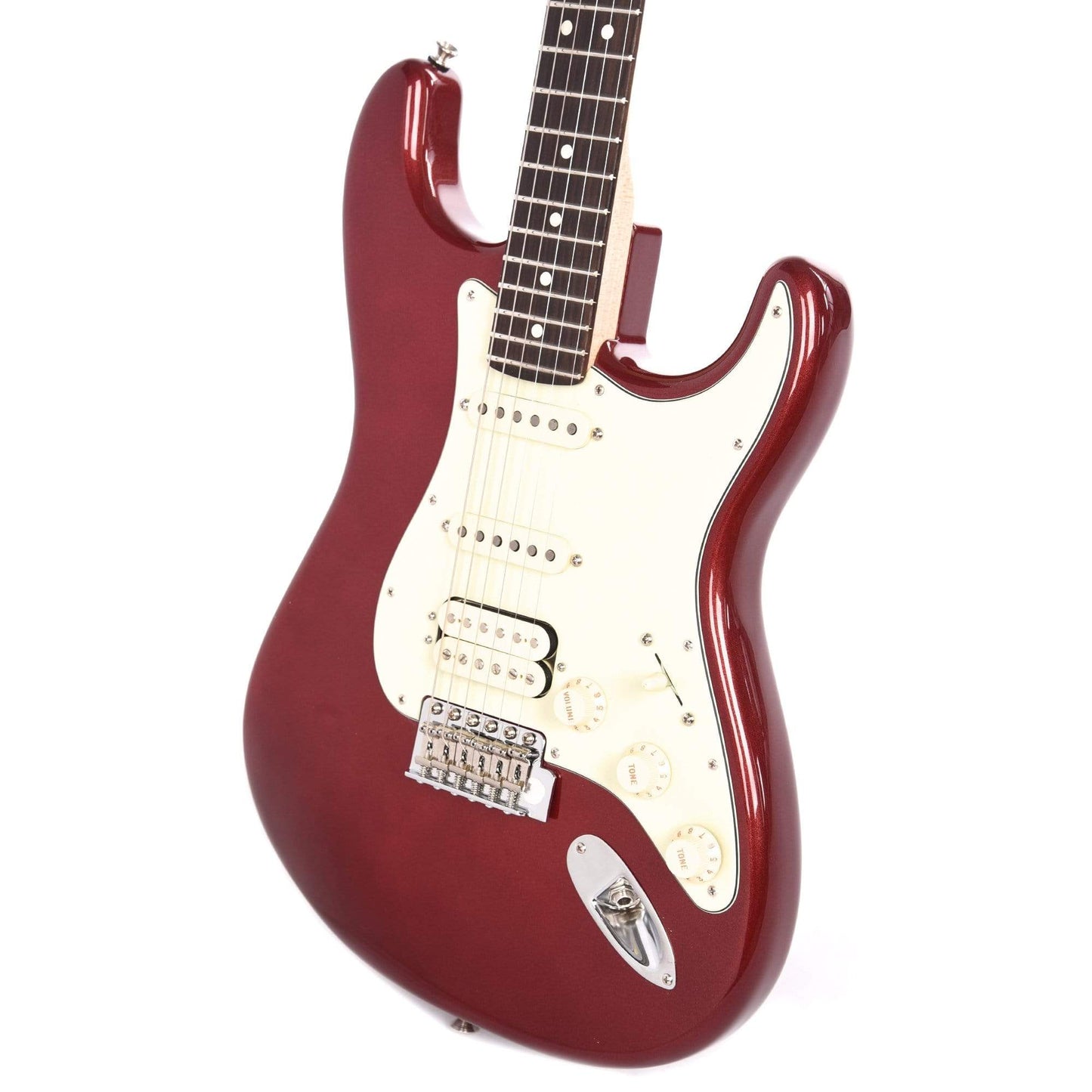 Fender American Performer Stratocaster HSS Aubergine Electric Guitars / Solid Body