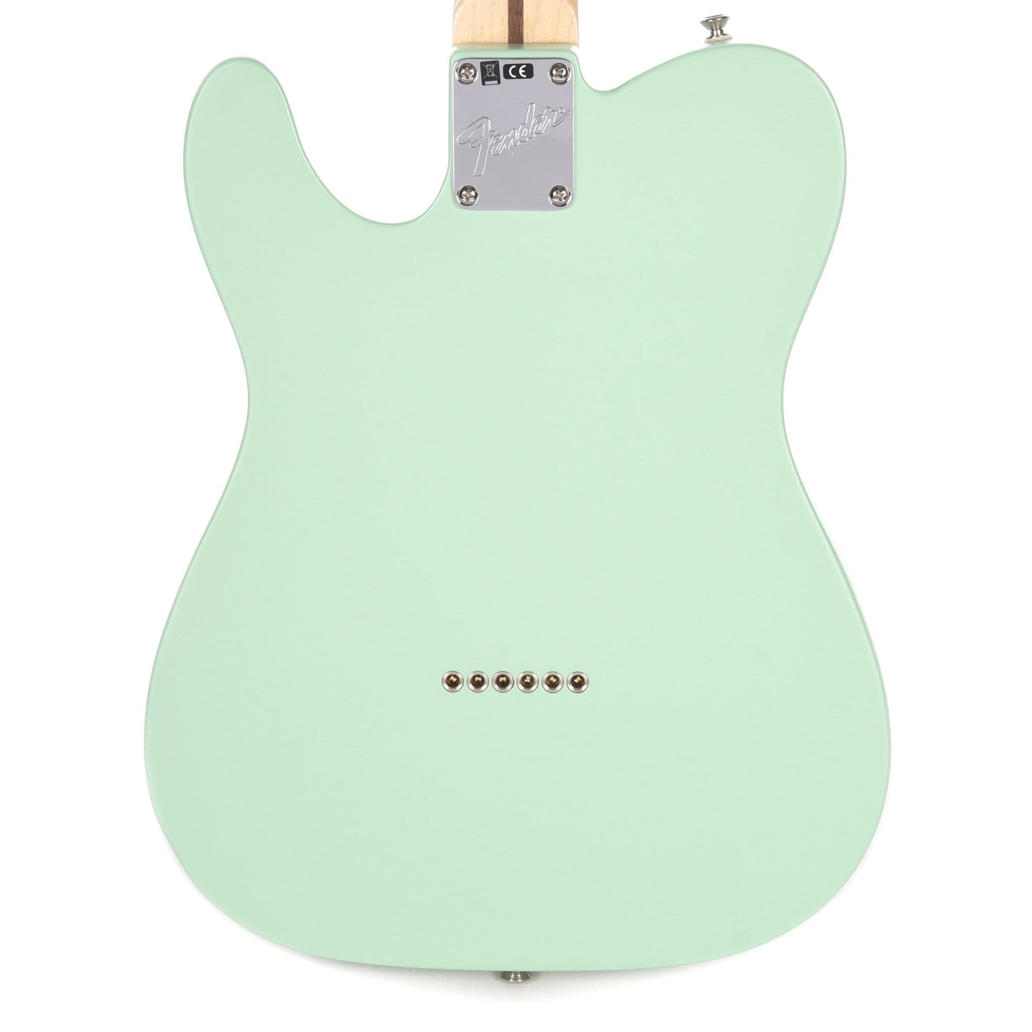 Fender American Performer Telecaster Humbucker Satin Surf Green Electric Guitars / Solid Body