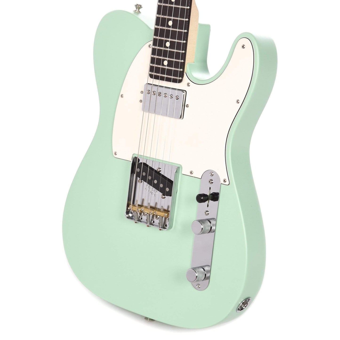 Fender American Performer Telecaster Humbucker Satin Surf Green Electric Guitars / Solid Body