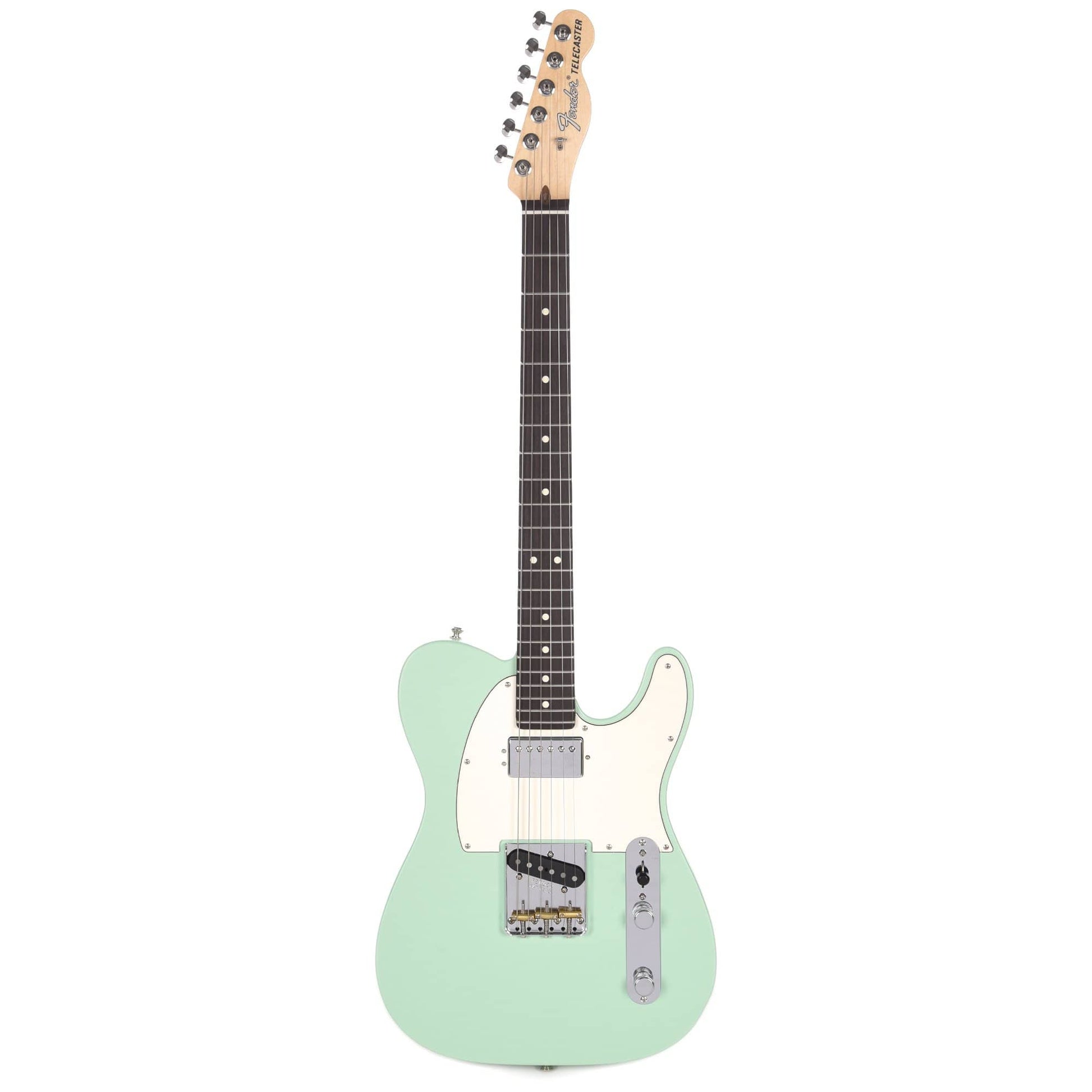 Fender American Performer Telecaster Humbucker Satin Surf Green Electric Guitars / Solid Body