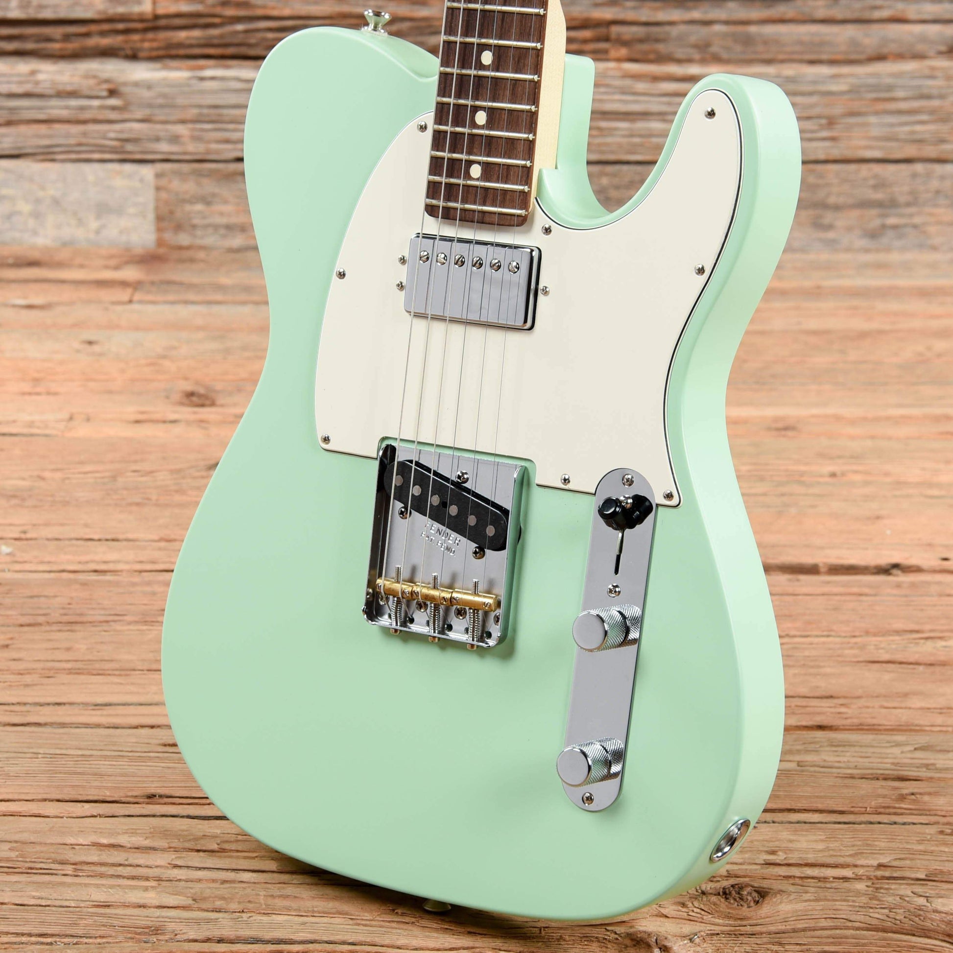 Fender American Performer Telecaster Humbucker Satin Surf Green 2021 Electric Guitars / Solid Body