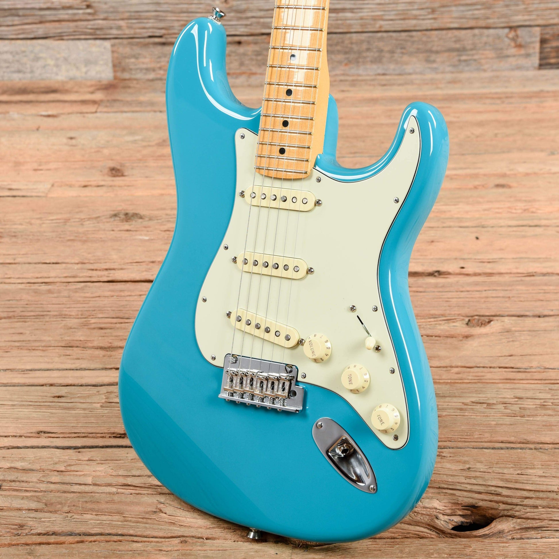 Fender American Pro II Stratocaster Miami Blue 2020 Electric Guitars / Solid Body