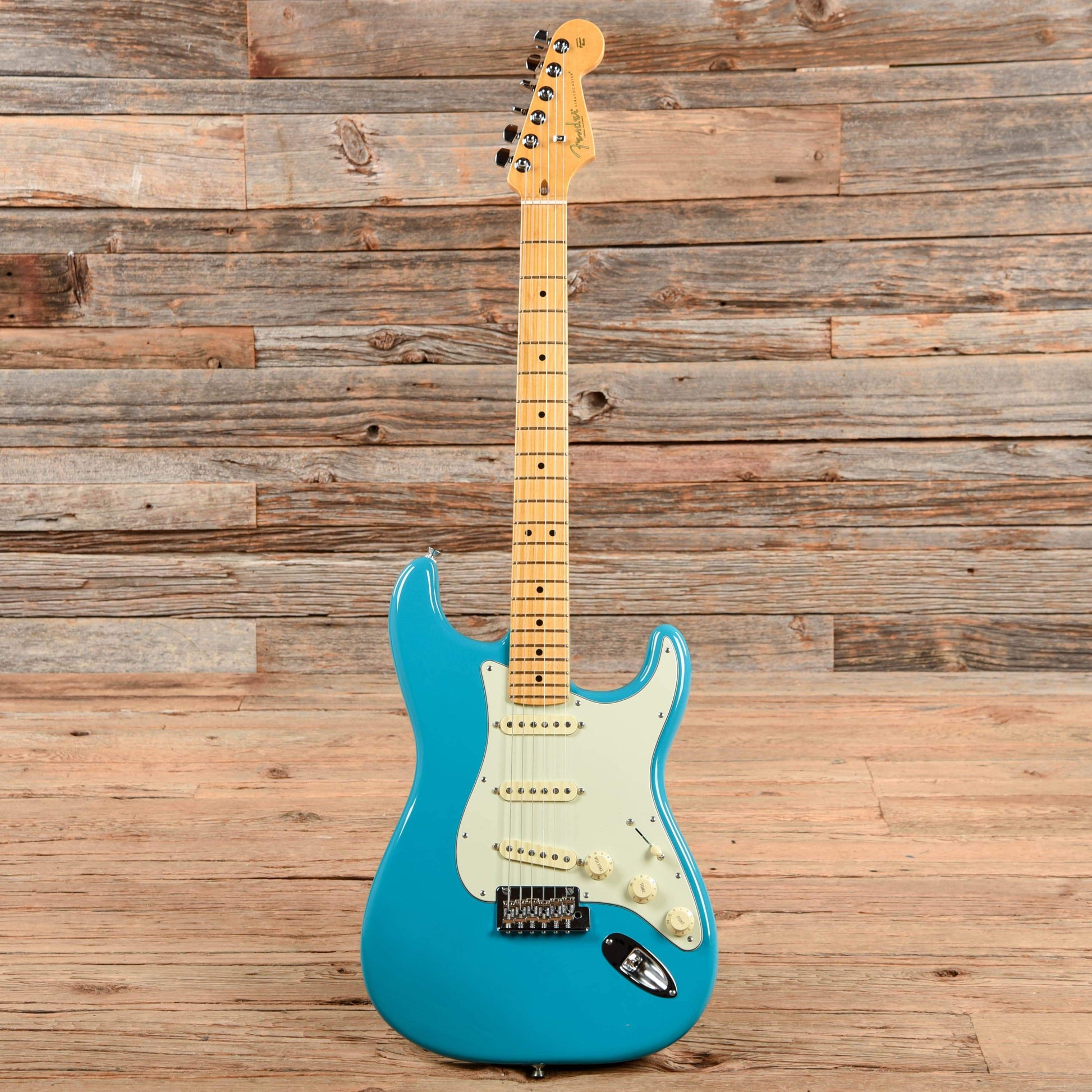 Fender American Pro II Stratocaster Miami Blue 2020 Electric Guitars / Solid Body