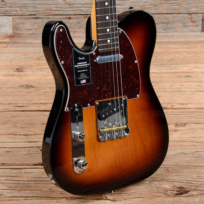 Fender American Pro II Telecaster 3-Color Sunburst 2020 LEFTY Electric Guitars / Solid Body