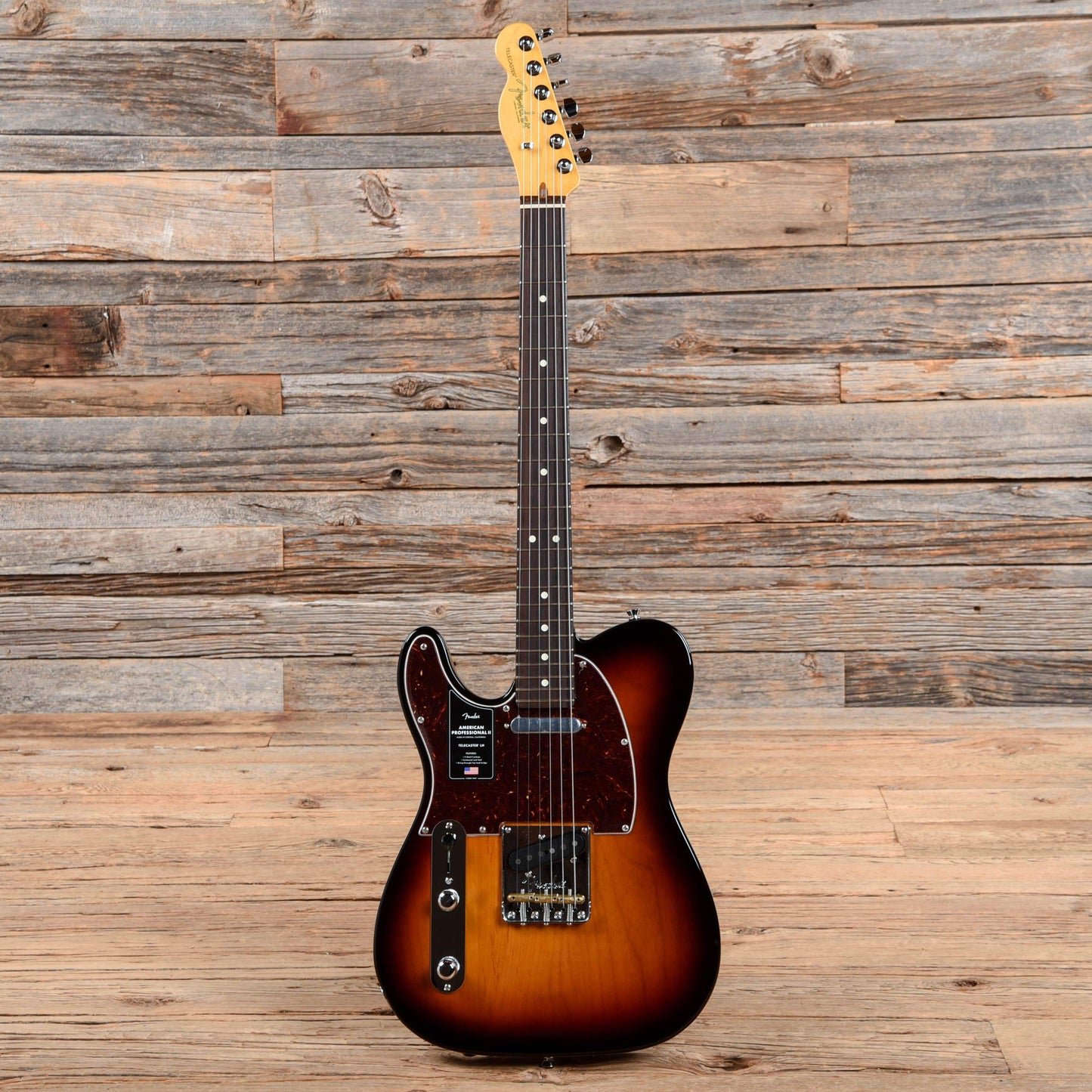 Fender American Pro II Telecaster 3-Color Sunburst 2020 LEFTY Electric Guitars / Solid Body