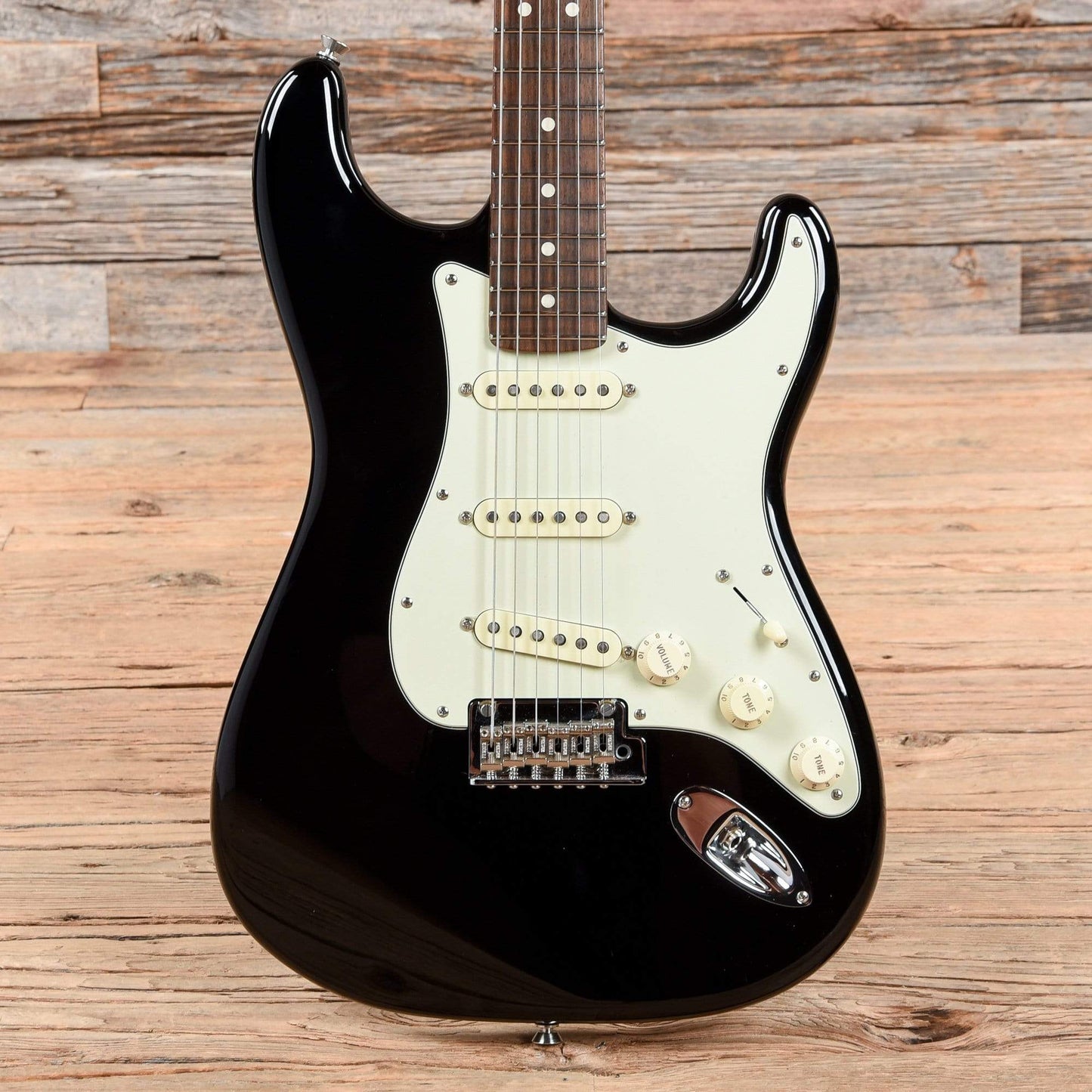 Fender American Pro Stratocaster Black Electric Guitars / Solid Body