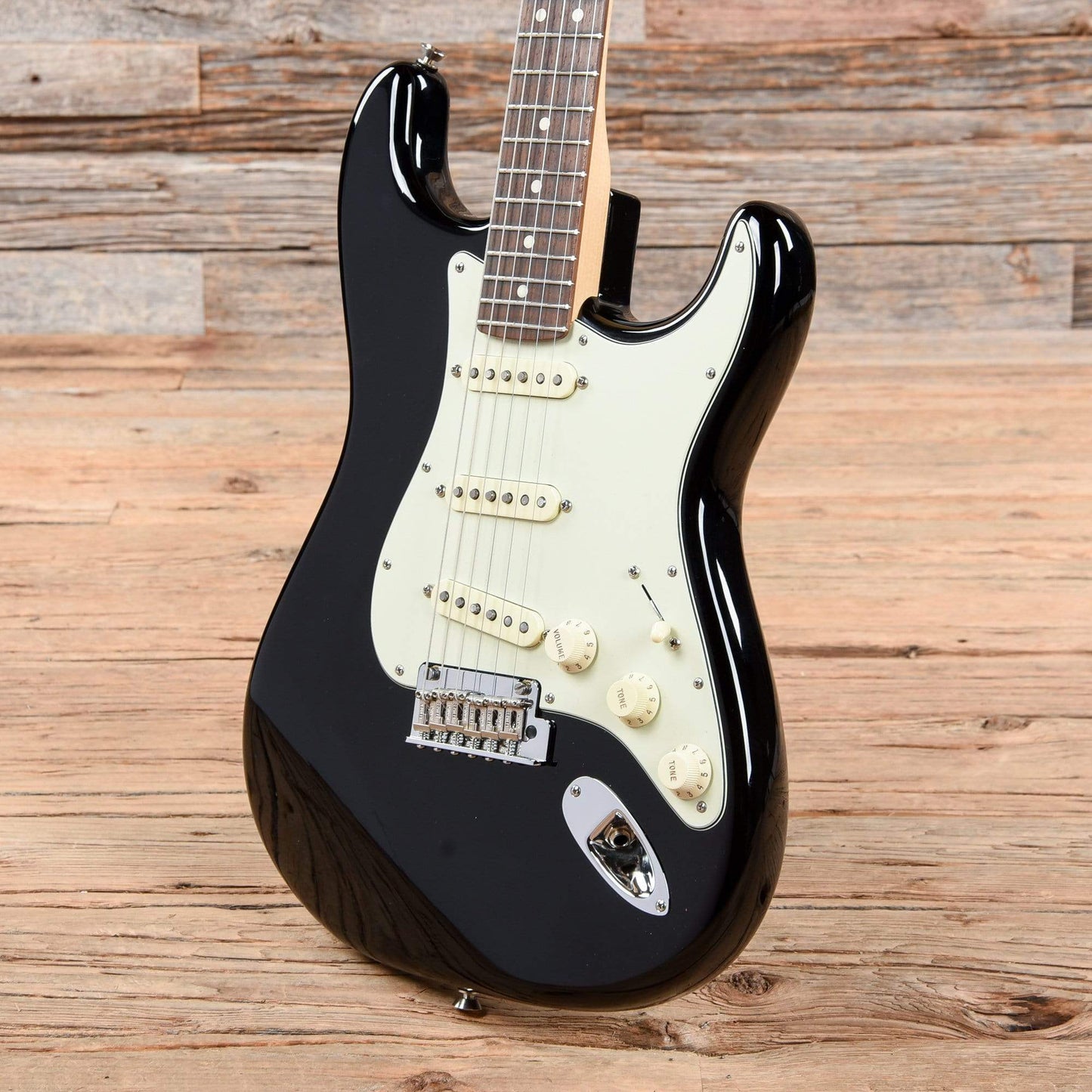 Fender American Pro Stratocaster Black Electric Guitars / Solid Body