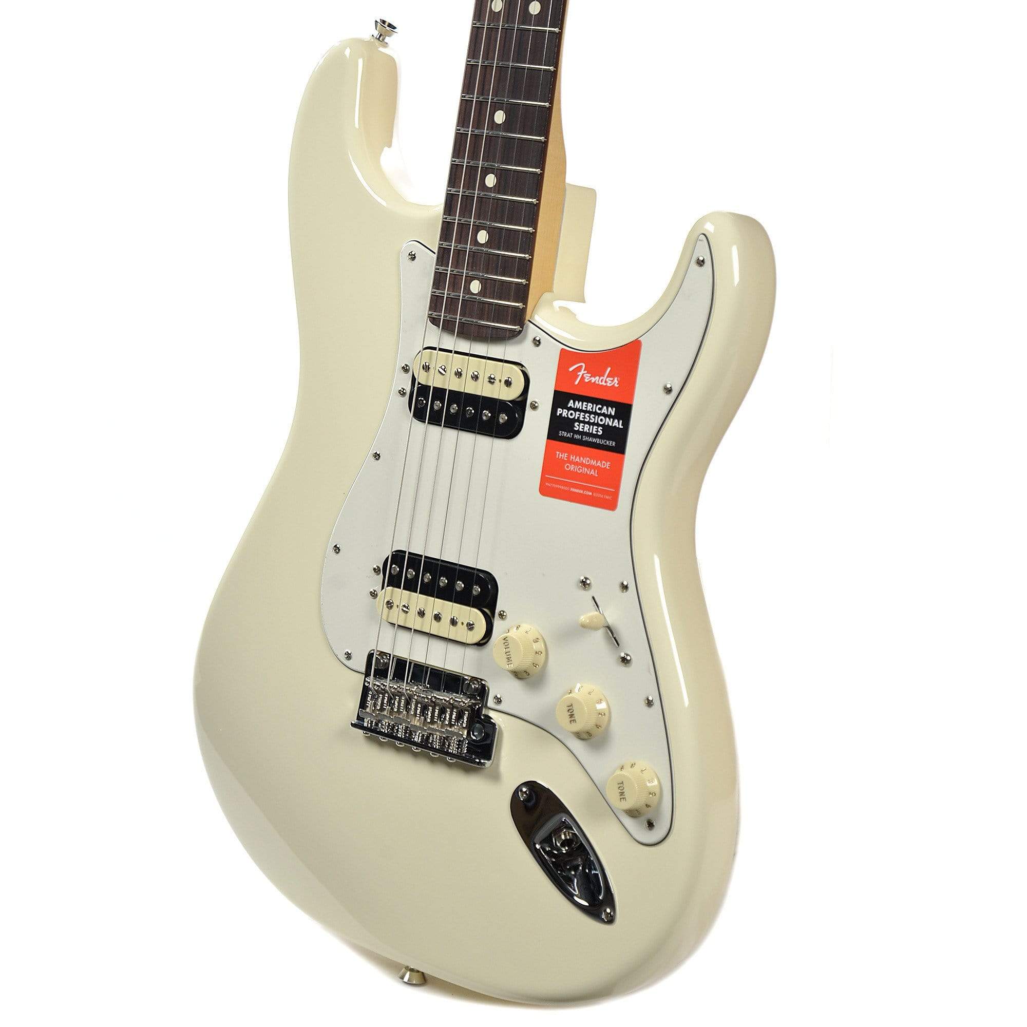 Fender American Pro Stratocaster HH Shawbucker RW Olympic White ...