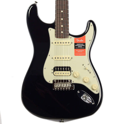 Fender American Pro Stratocaster HSS Shawbucker RW Black Electric Guitars / Solid Body