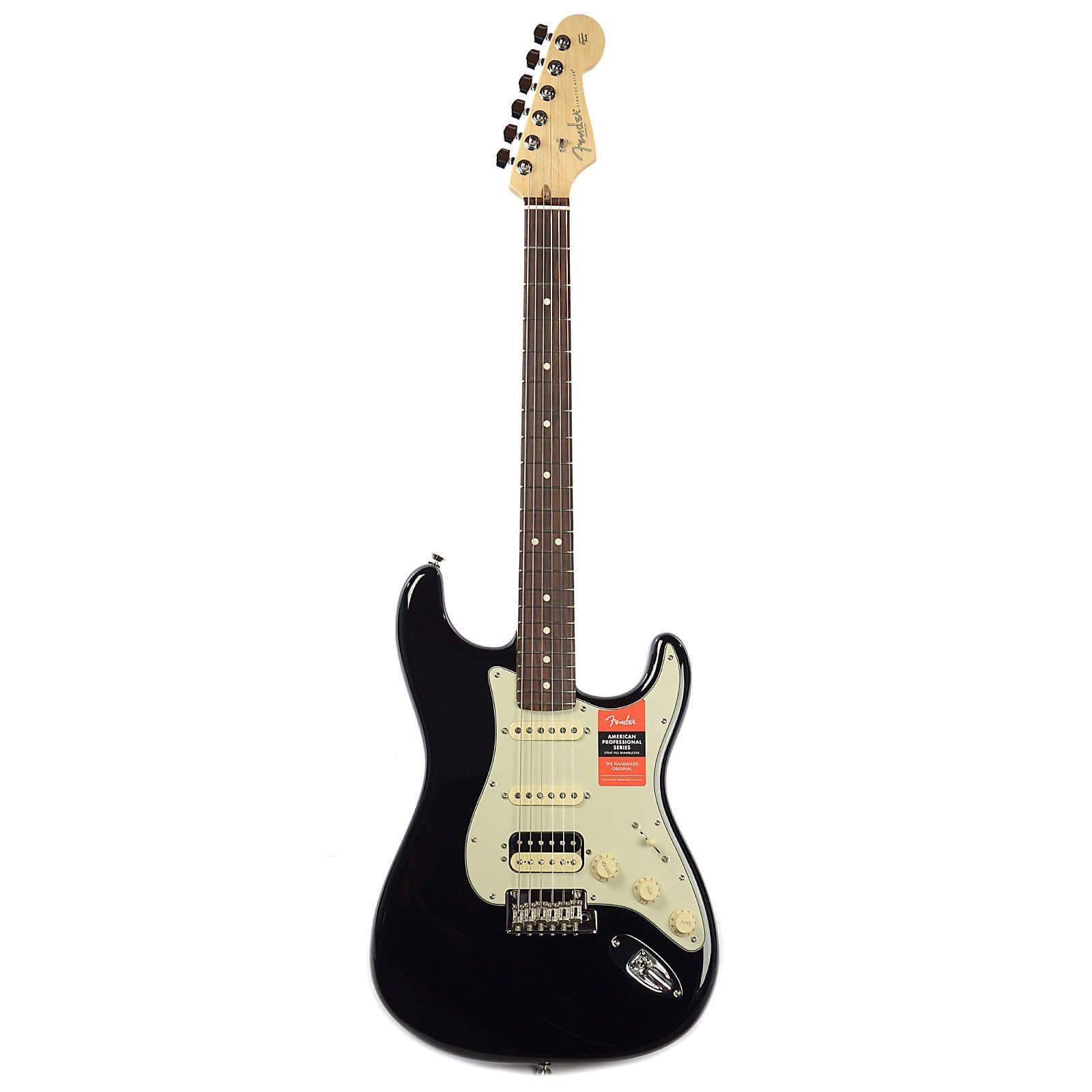 Fender American Pro Stratocaster HSS Shawbucker RW Black Electric Guitars / Solid Body