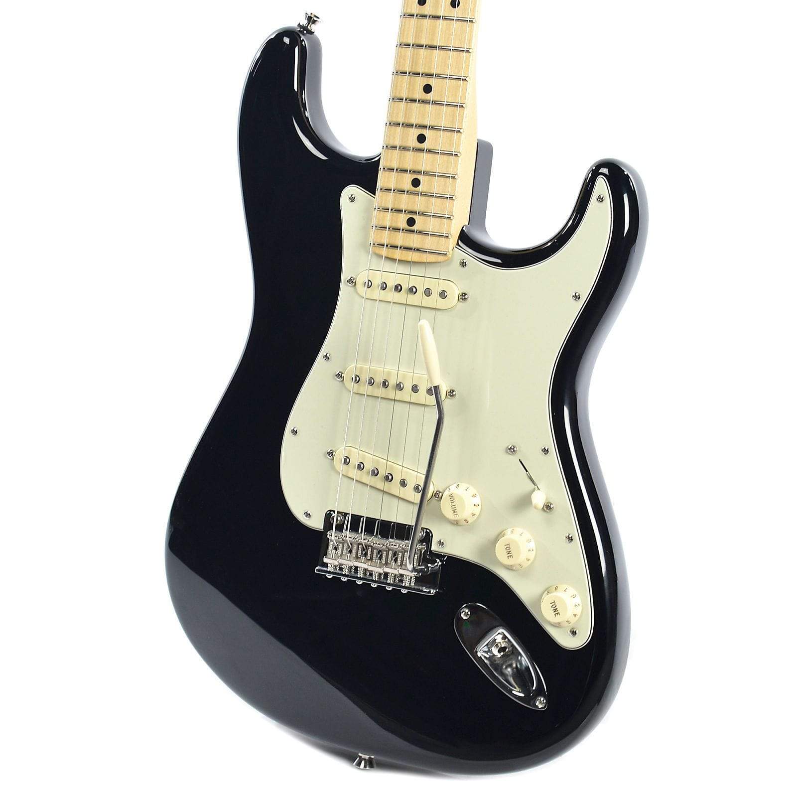 Fender American Pro Stratocaster MN Black w/ Mint Pickguard – Chicago ...