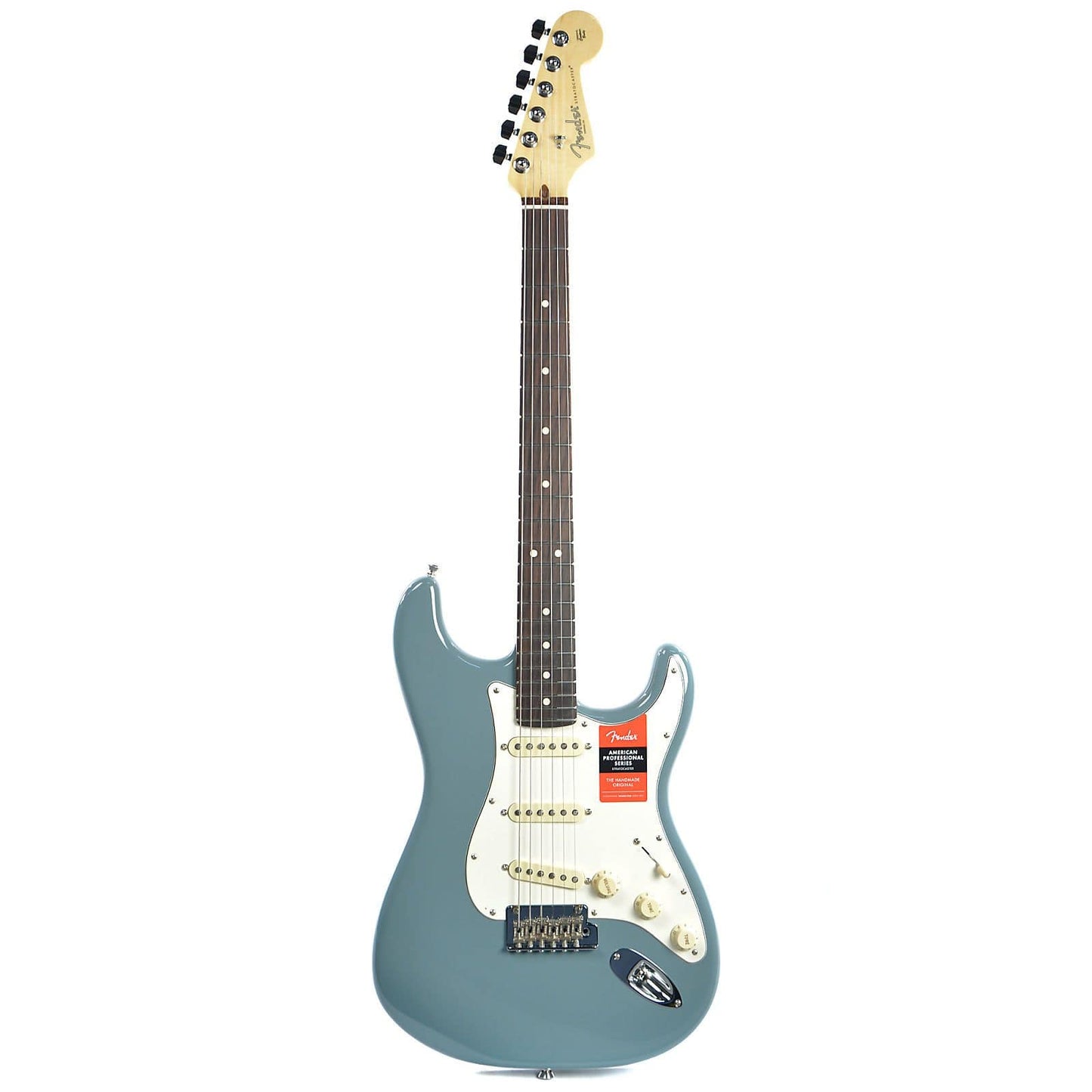 Fender American Pro Stratocaster Sonic Gray w/Parchment Pickguard Electric Guitars / Solid Body