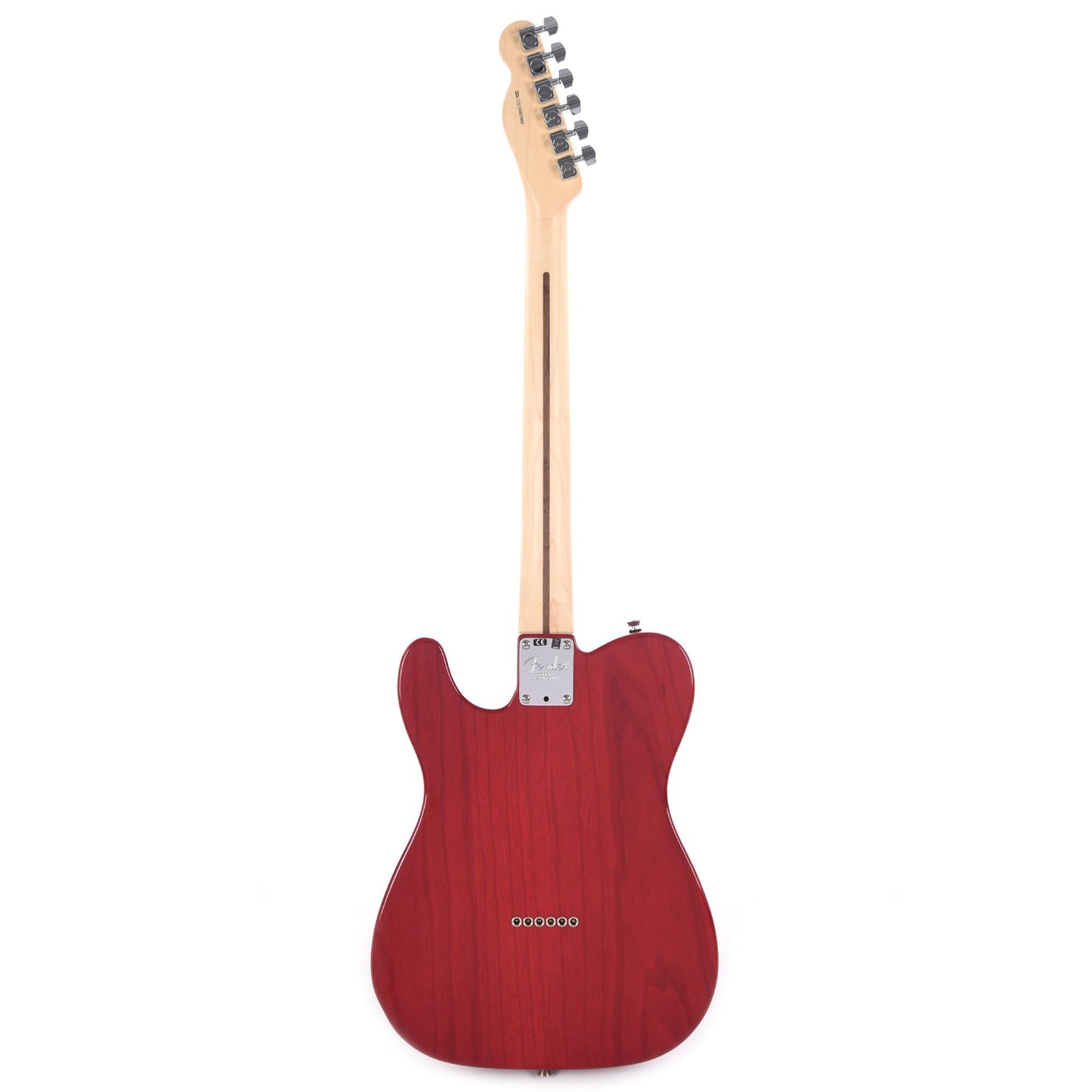 Fender American Pro Telecaster Crimson Red Transparent w/Black Pickguard Electric Guitars / Solid Body